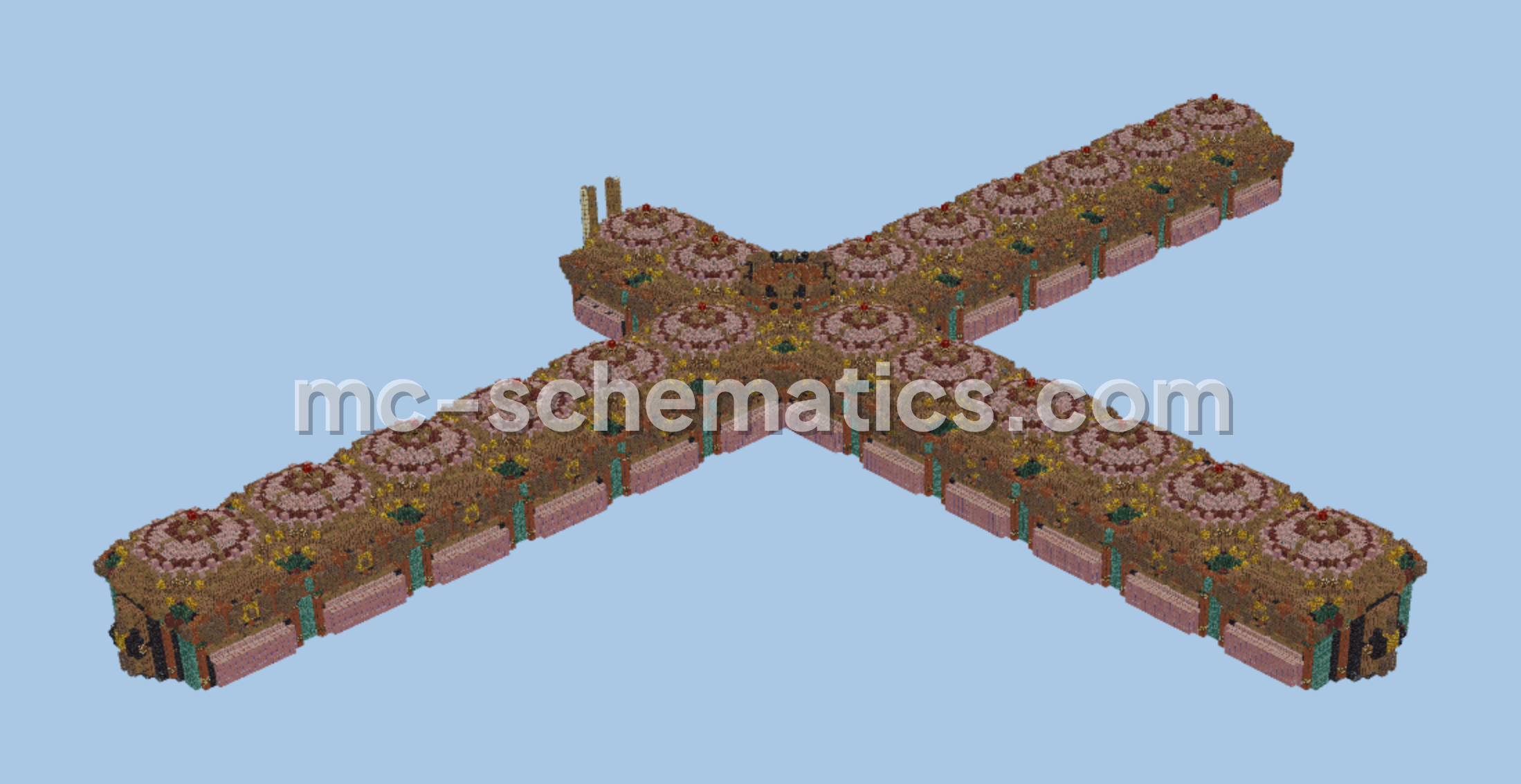 Oriental Style Manual Storage Minecraft schematic preview