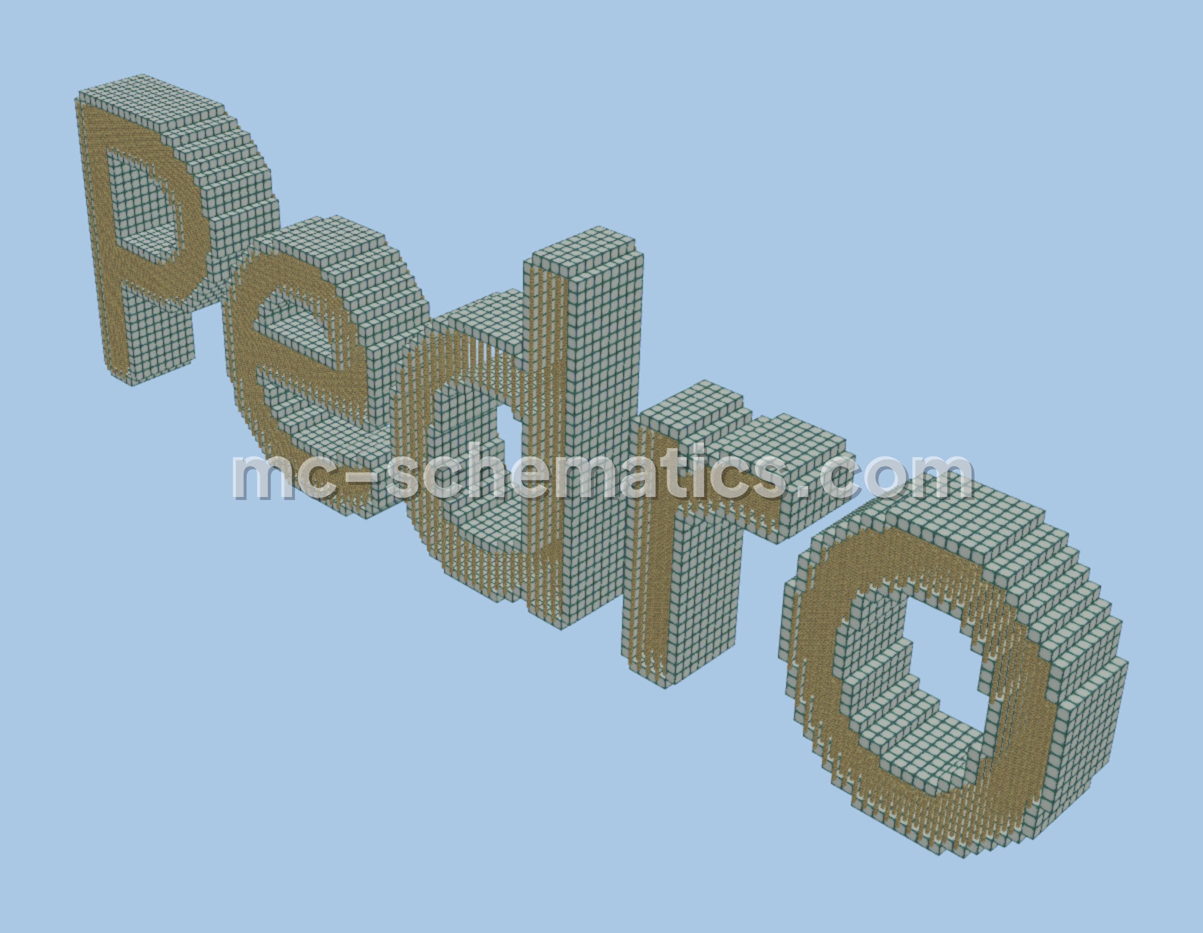 Pedro Minecraft Build Minecraft schematic preview