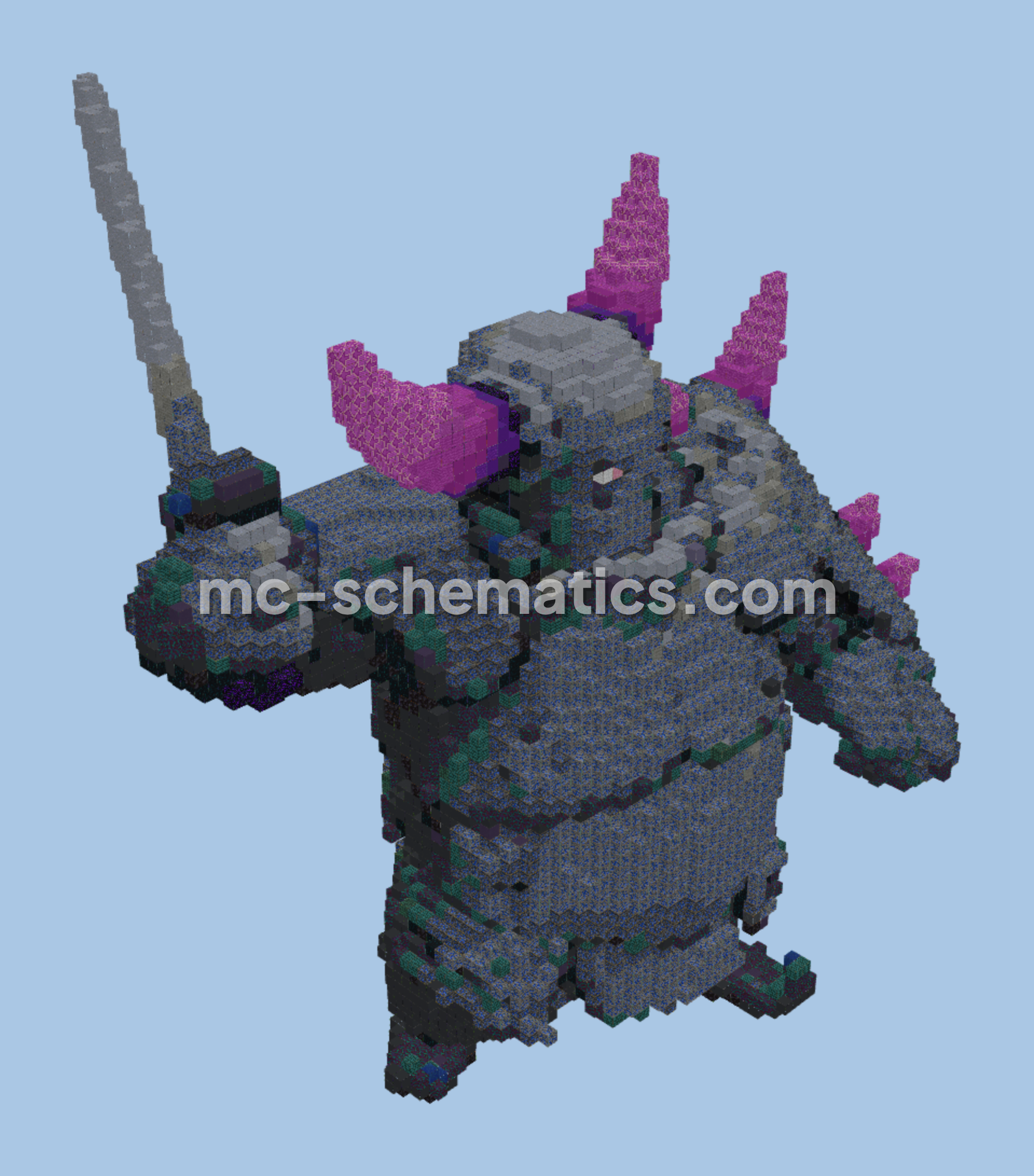 Pekka Structure Minecraft schematic preview