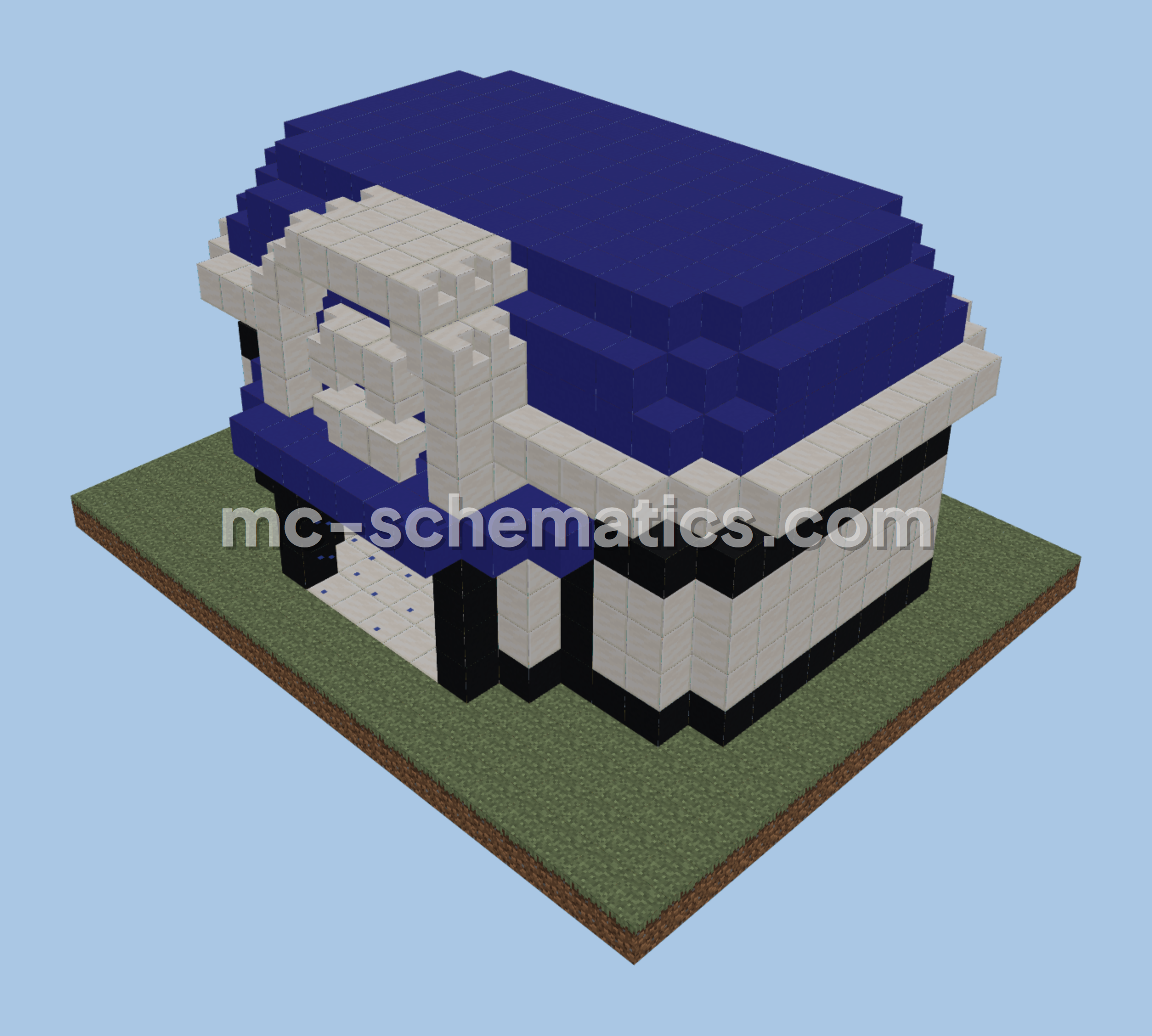 Pixelmon Poké Ball Bazaar Minecraft schematic preview