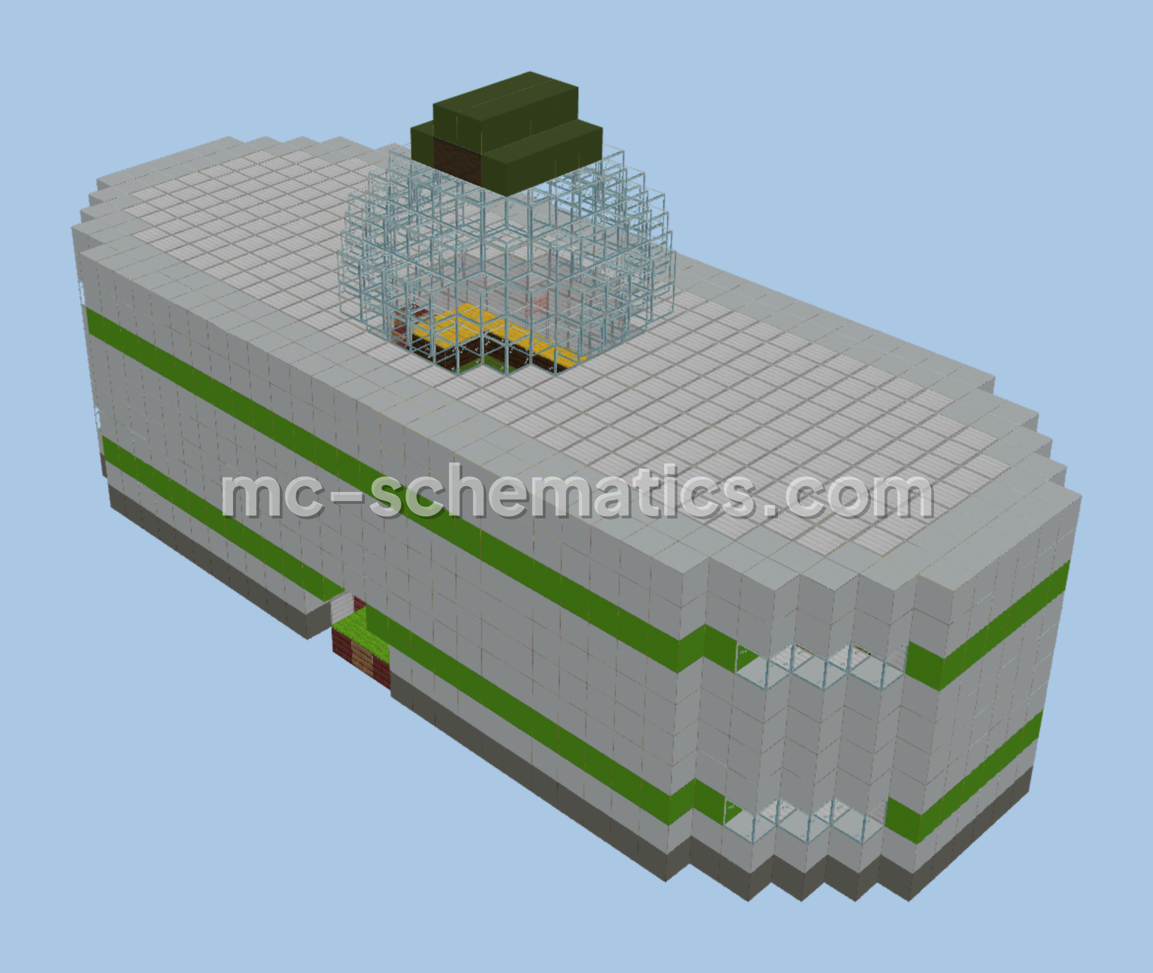 Pokemon Ranger Station Fiore Minecraft schematic preview