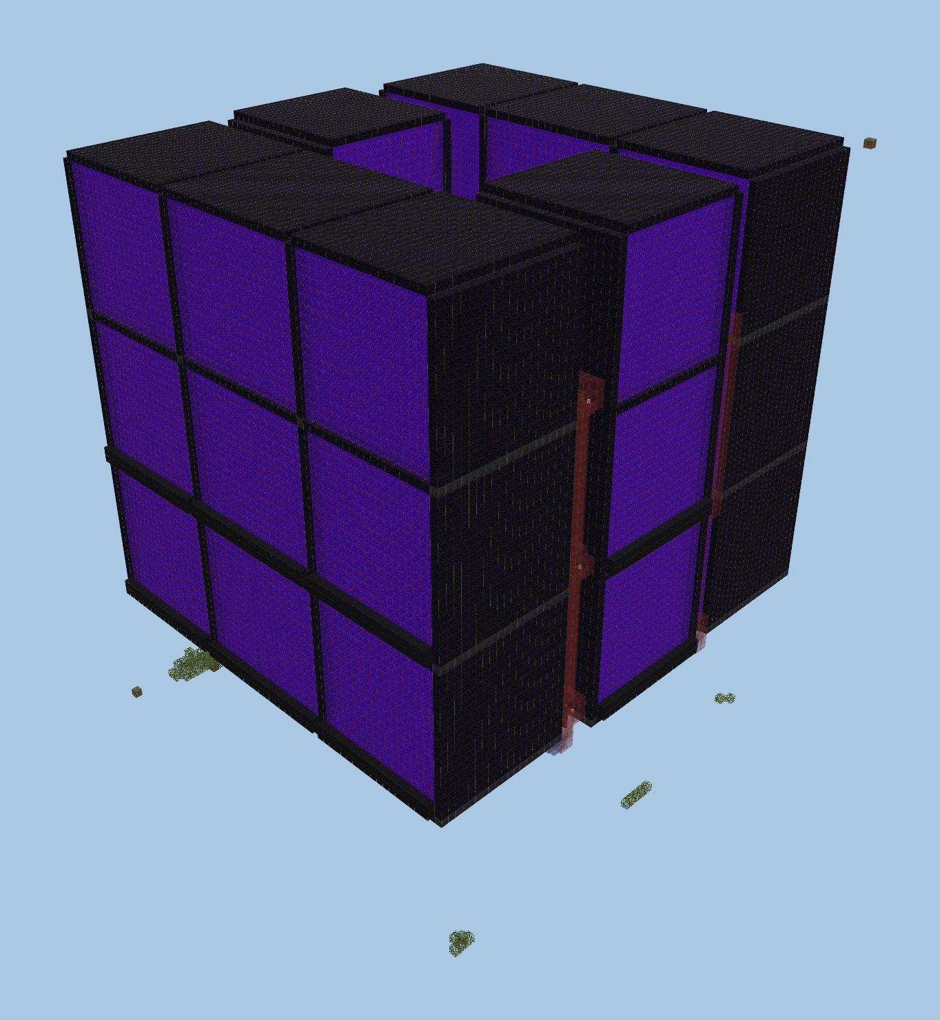 Portal Gold Farm 24 Module Design Minecraft schematic preview