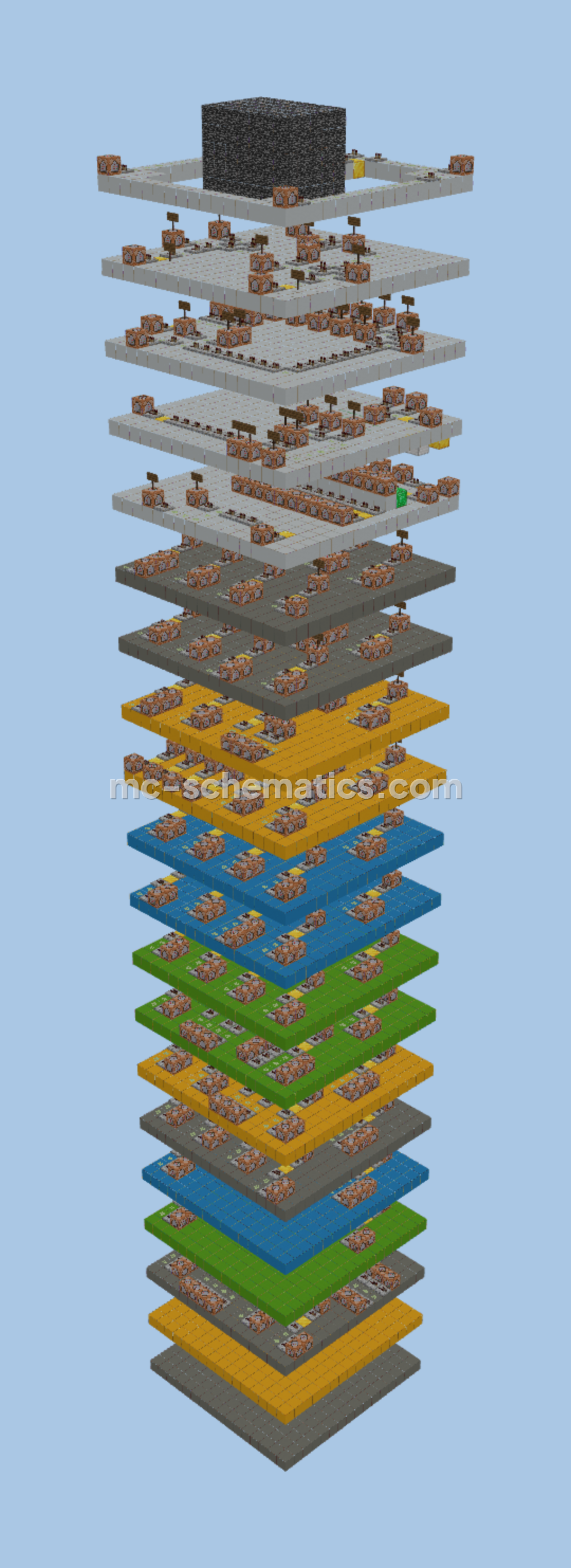 Random World Chaos Mod Minecraft schematic preview