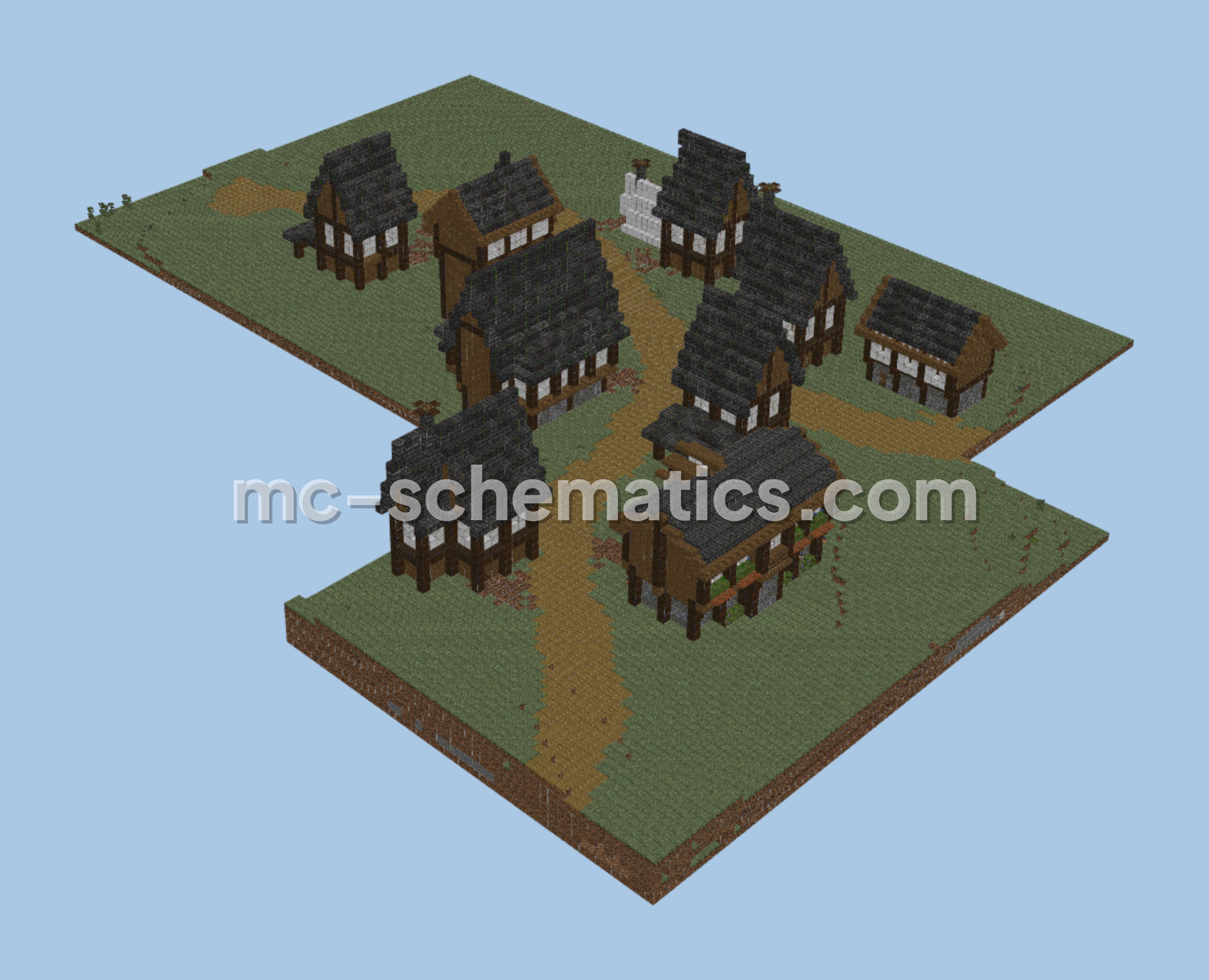 Rasrros's Unique Structure Minecraft schematic preview
