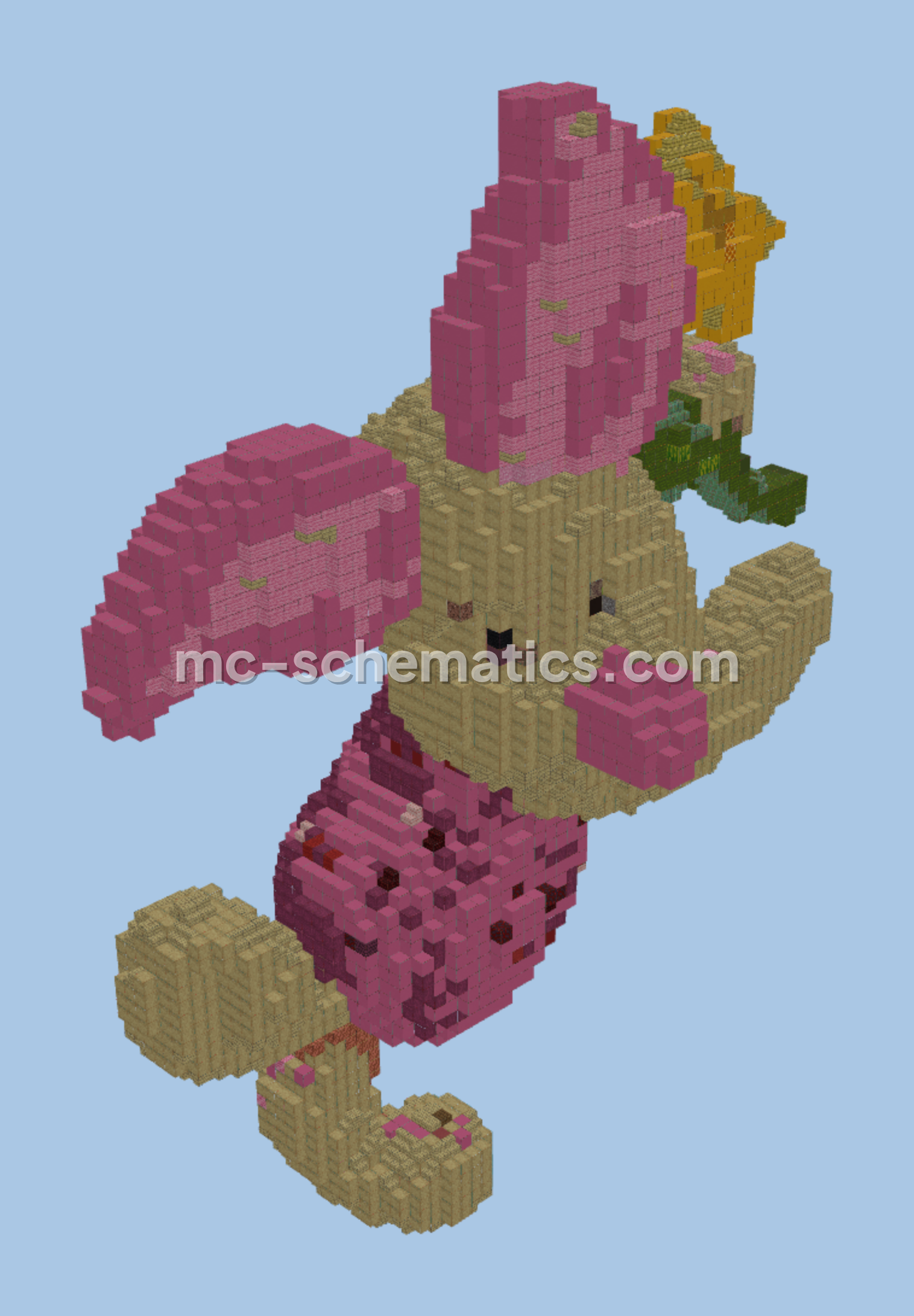 Rustic Piglet House Minecraft schematic preview