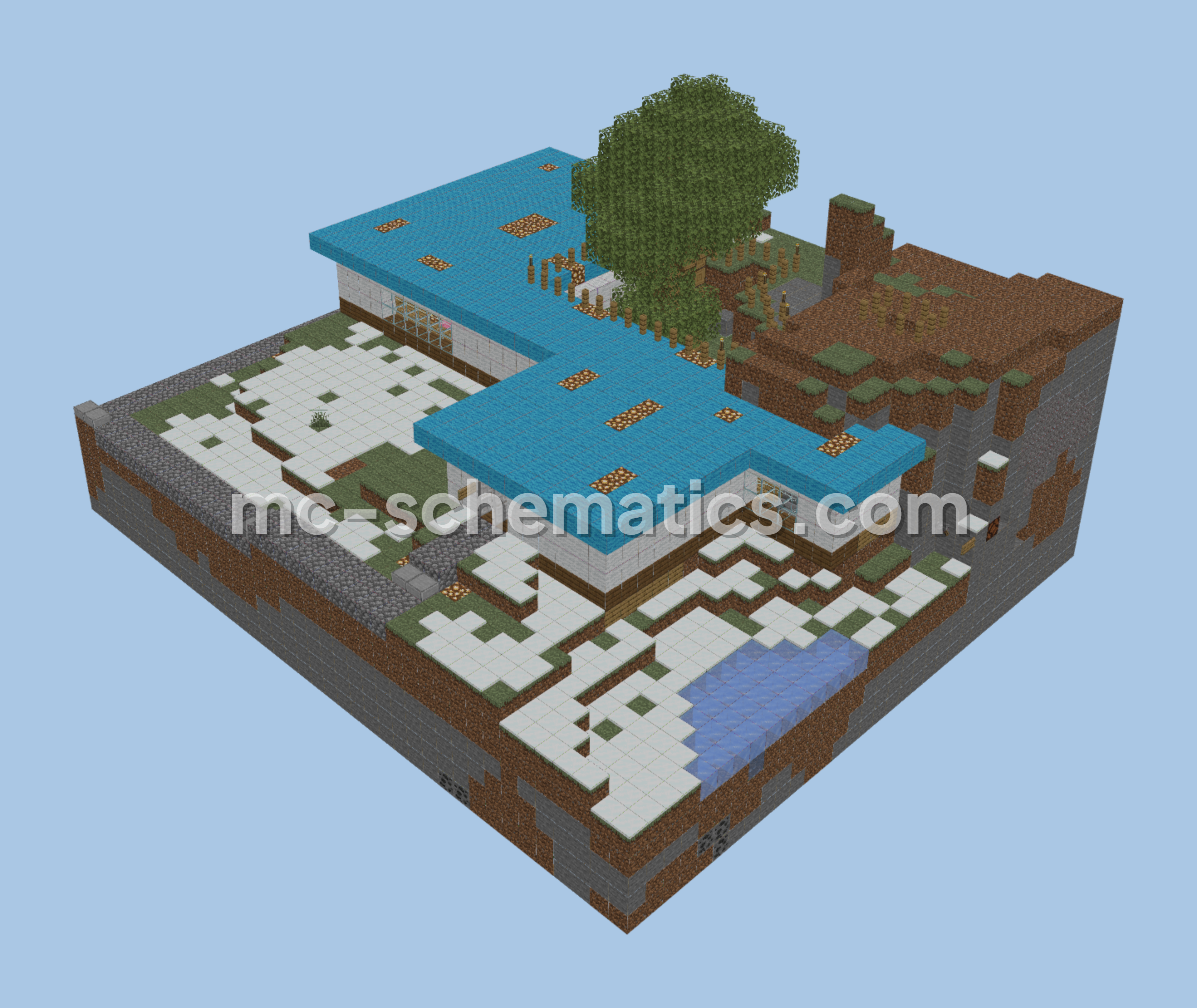 Sailor Moon Themed Lodge Minecraft schematic preview