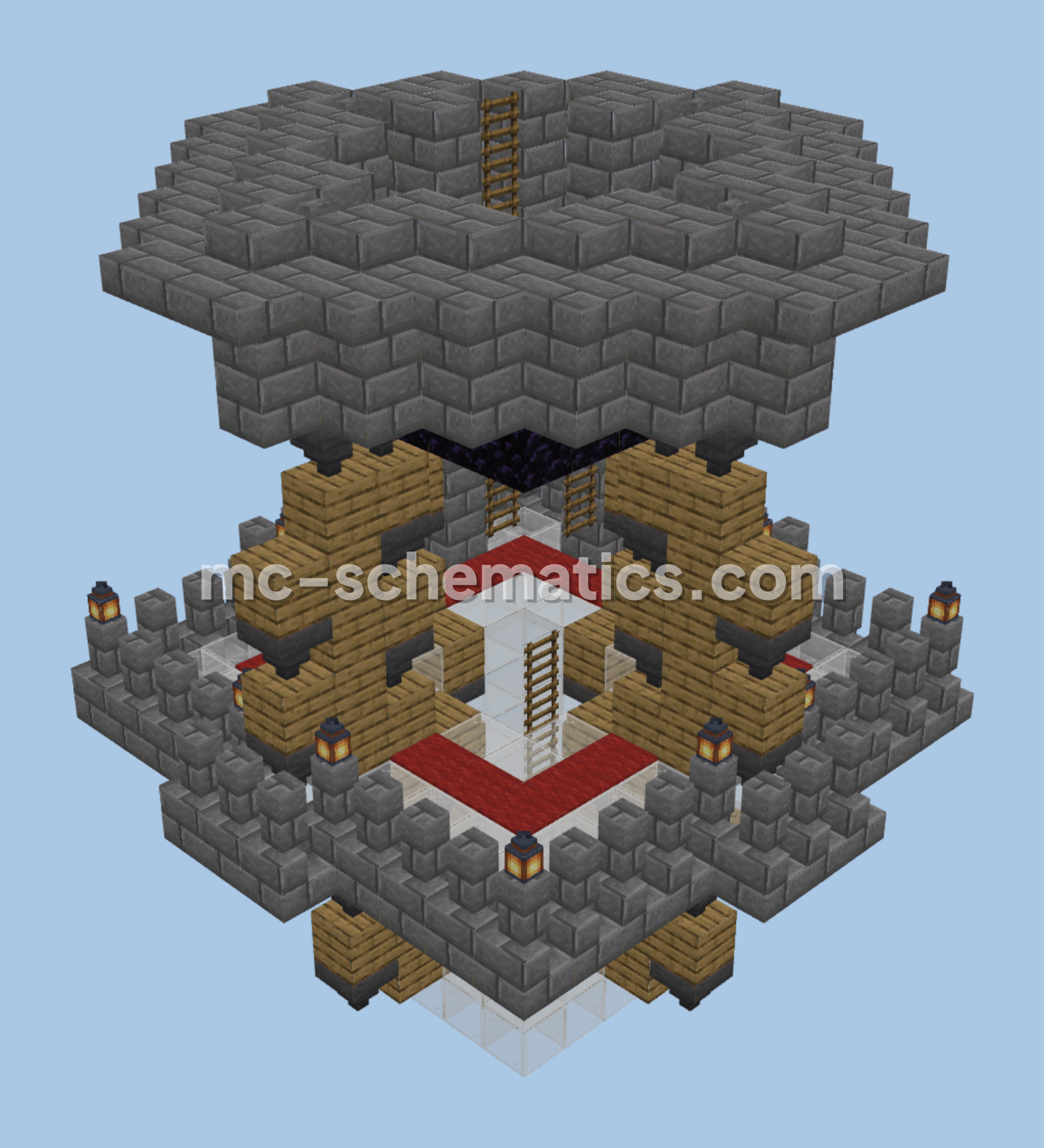 Sand Duplicator Storage System Minecraft schematic preview