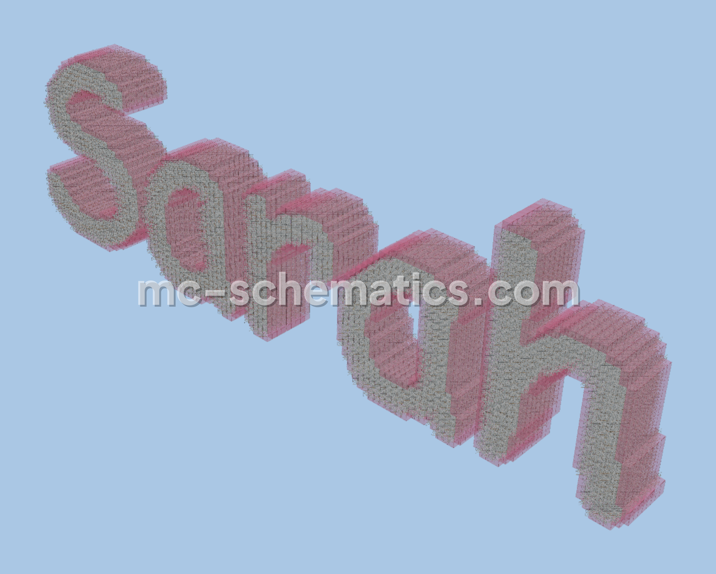 Sarah Structure Minecraft schematic preview