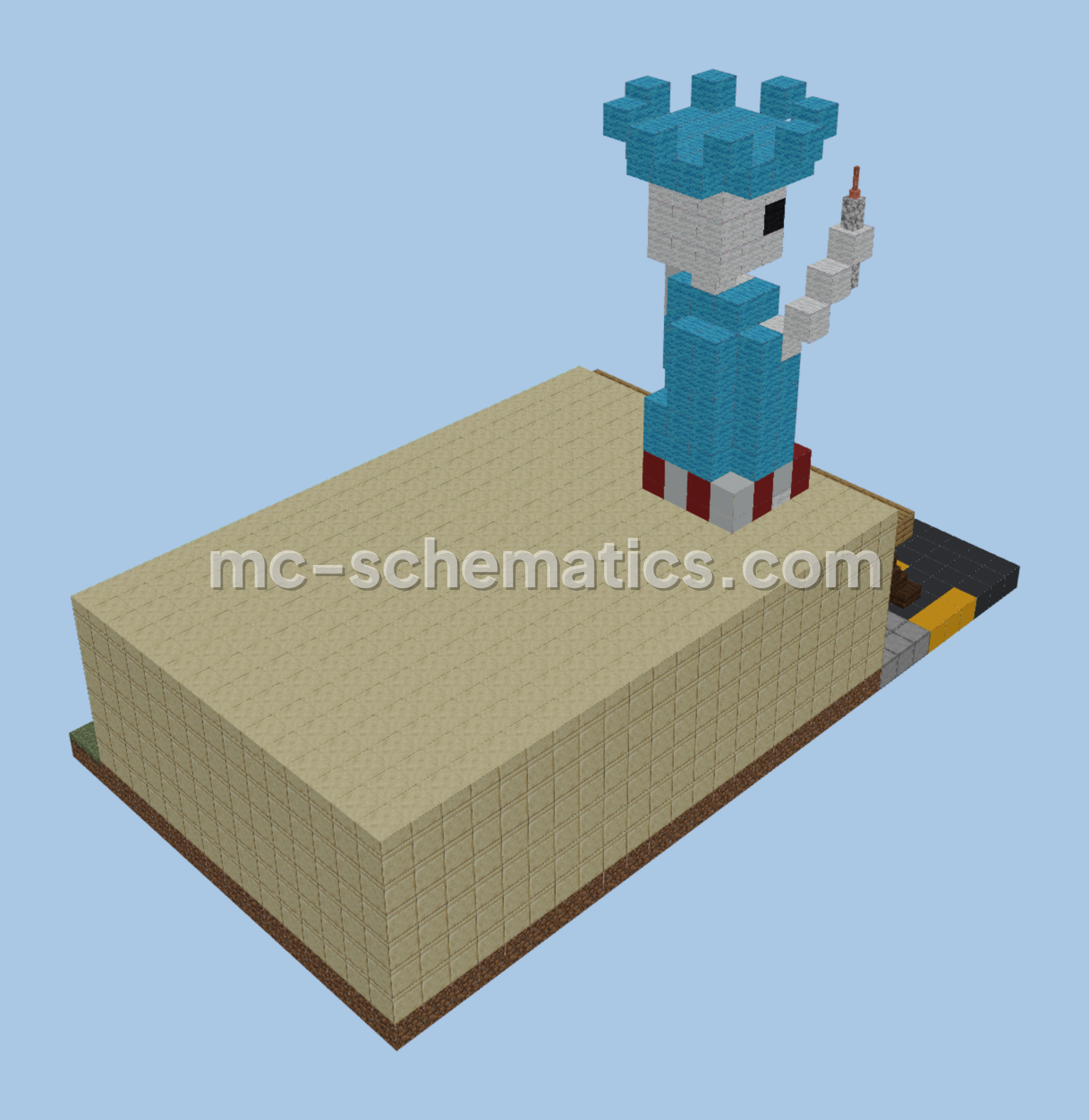Saul Goodman's Office Build Minecraft schematic preview