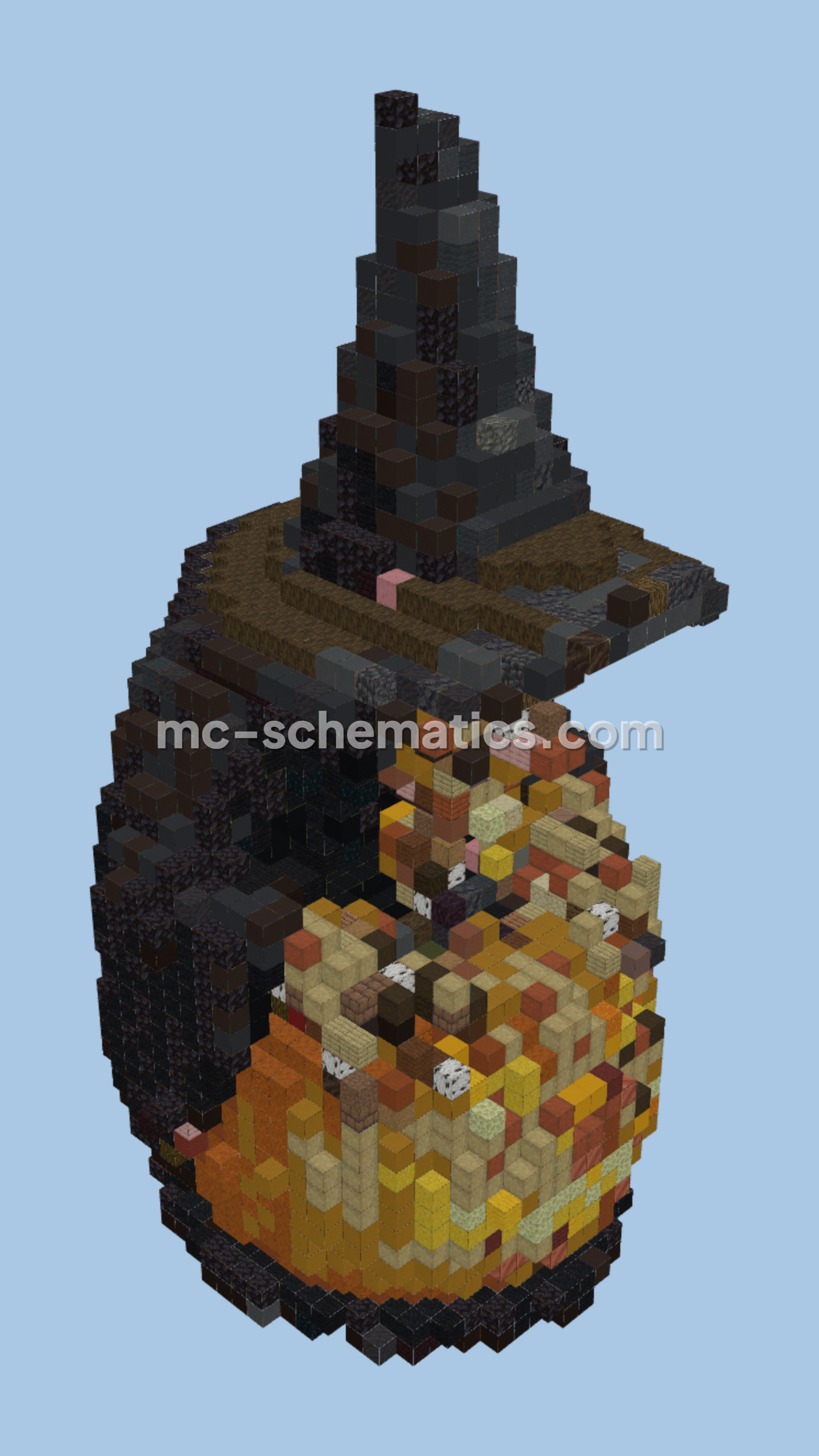 Scary Witch House Minecraft schematic preview