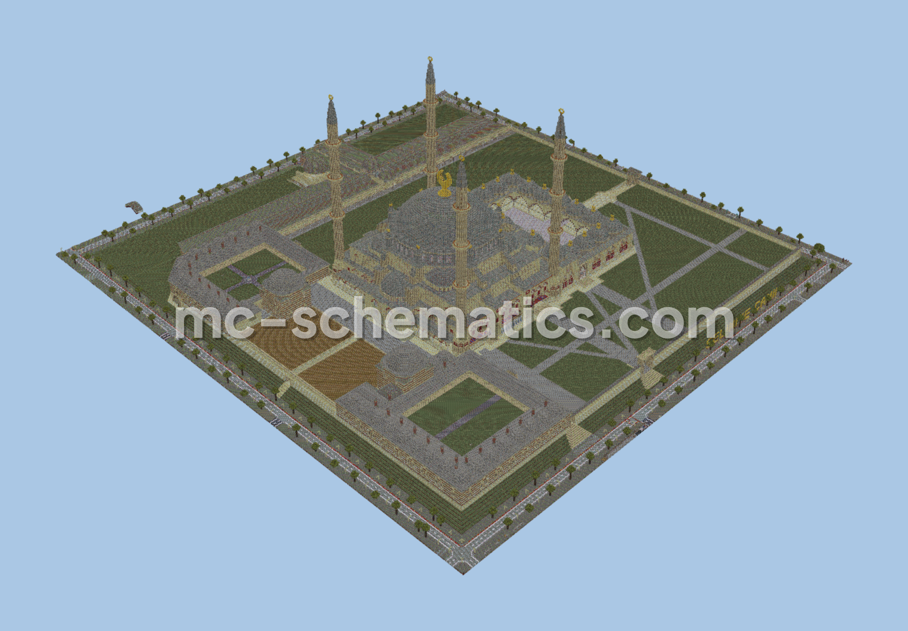 Selimiye Mosque Ottoman Social Complex Minecraft schematic preview