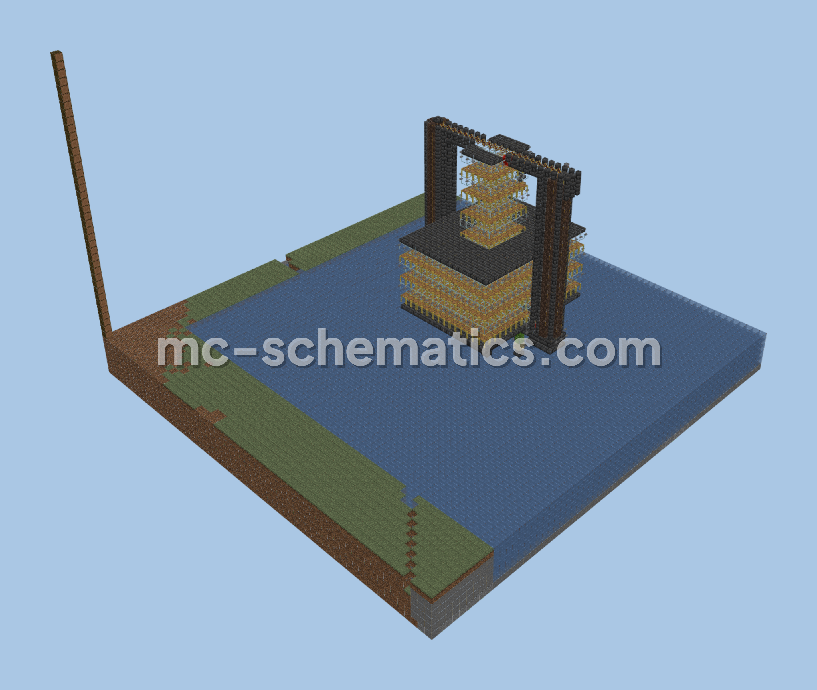 Shulker Farm Schematic Minecraft schematic preview