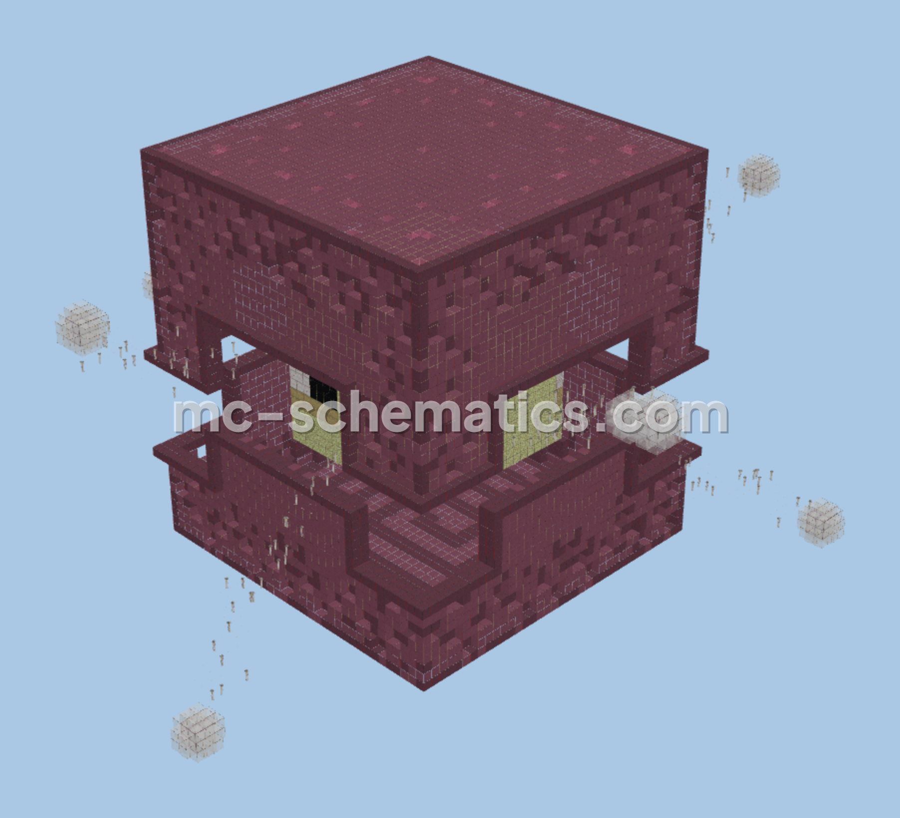 Shulker Farm Minecraft schematic preview
