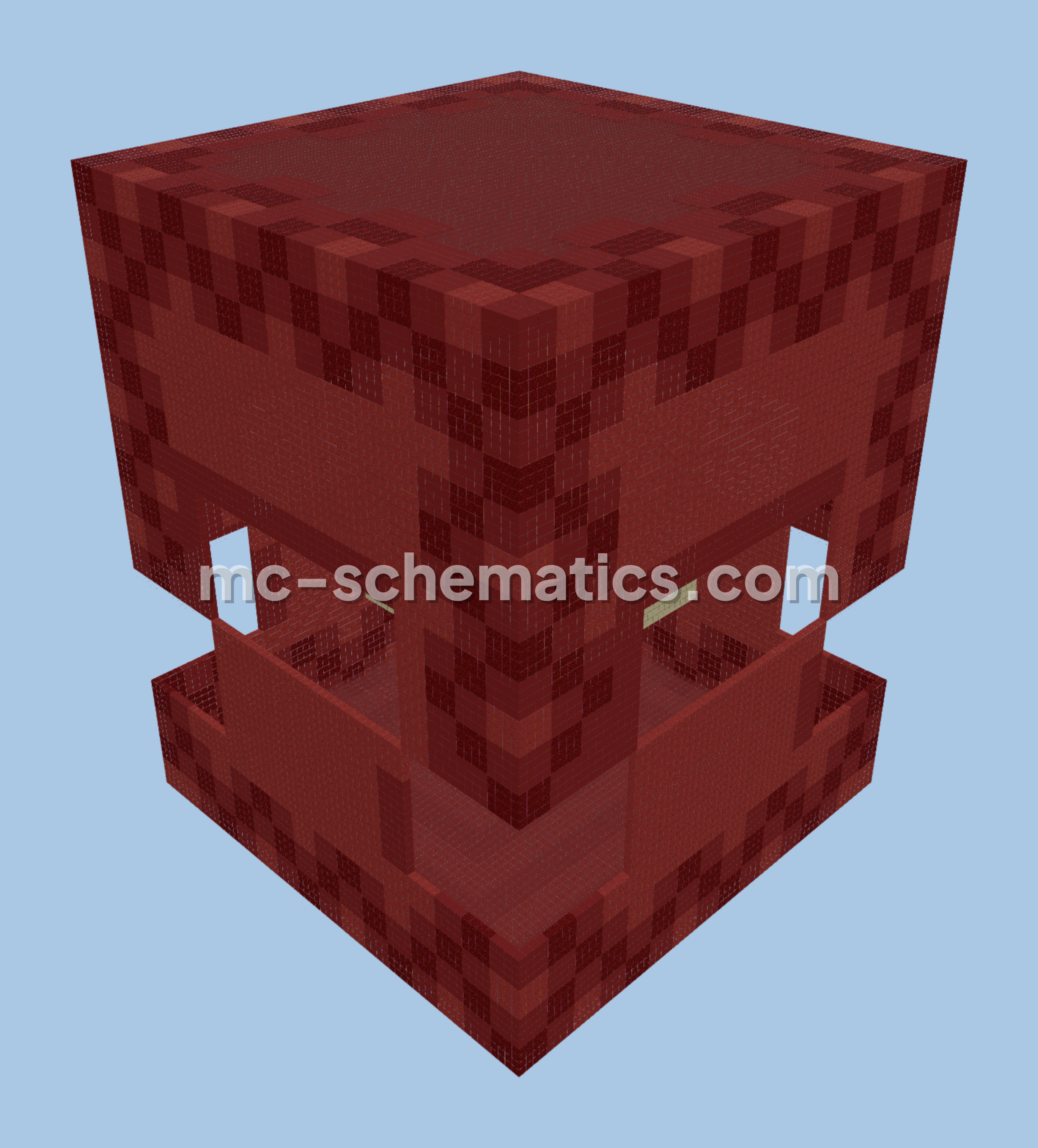 Shulker Shell Farm And Decoration Minecraft schematic preview