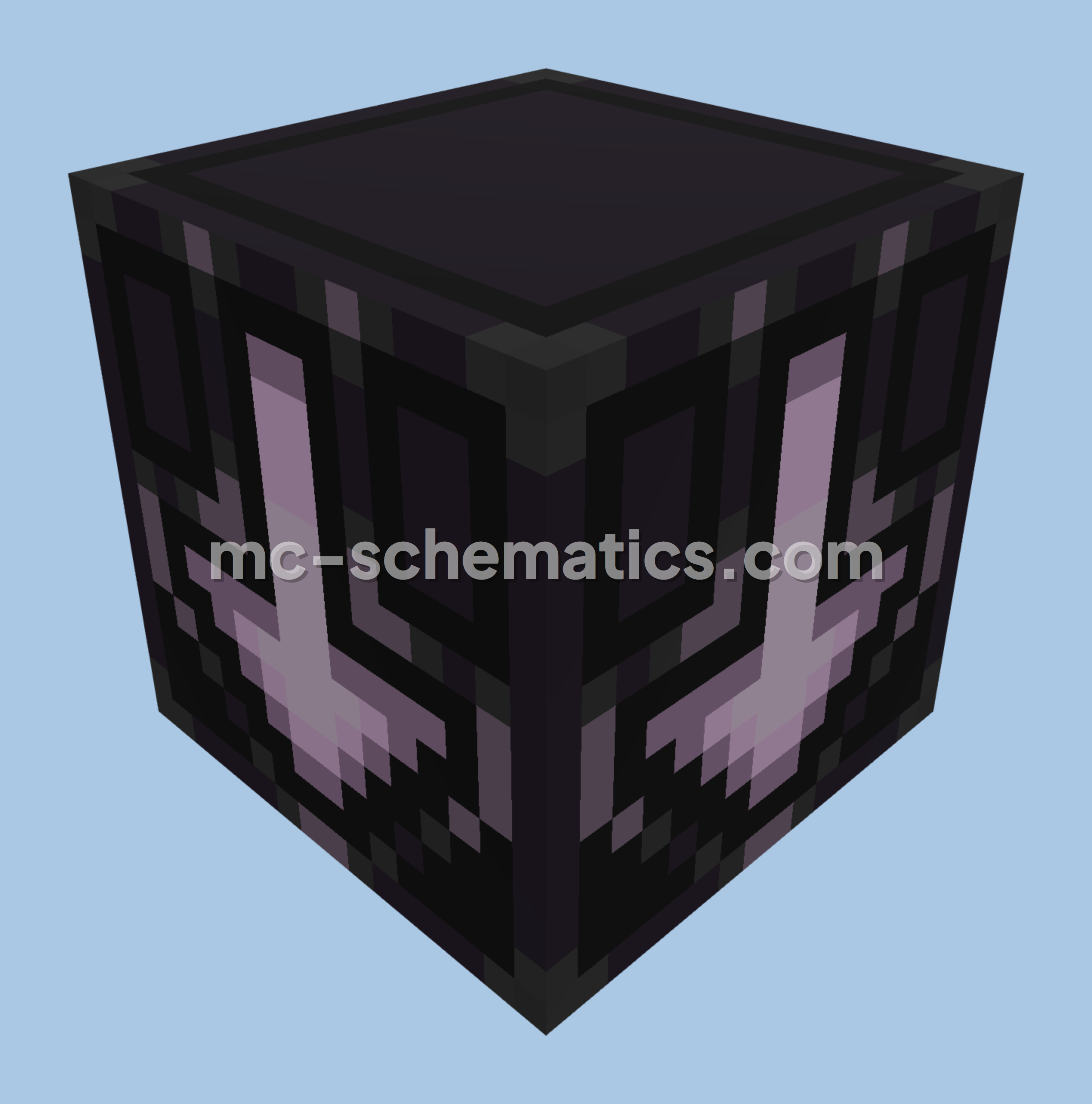 Simple Minecraft Wall Structure Minecraft schematic preview