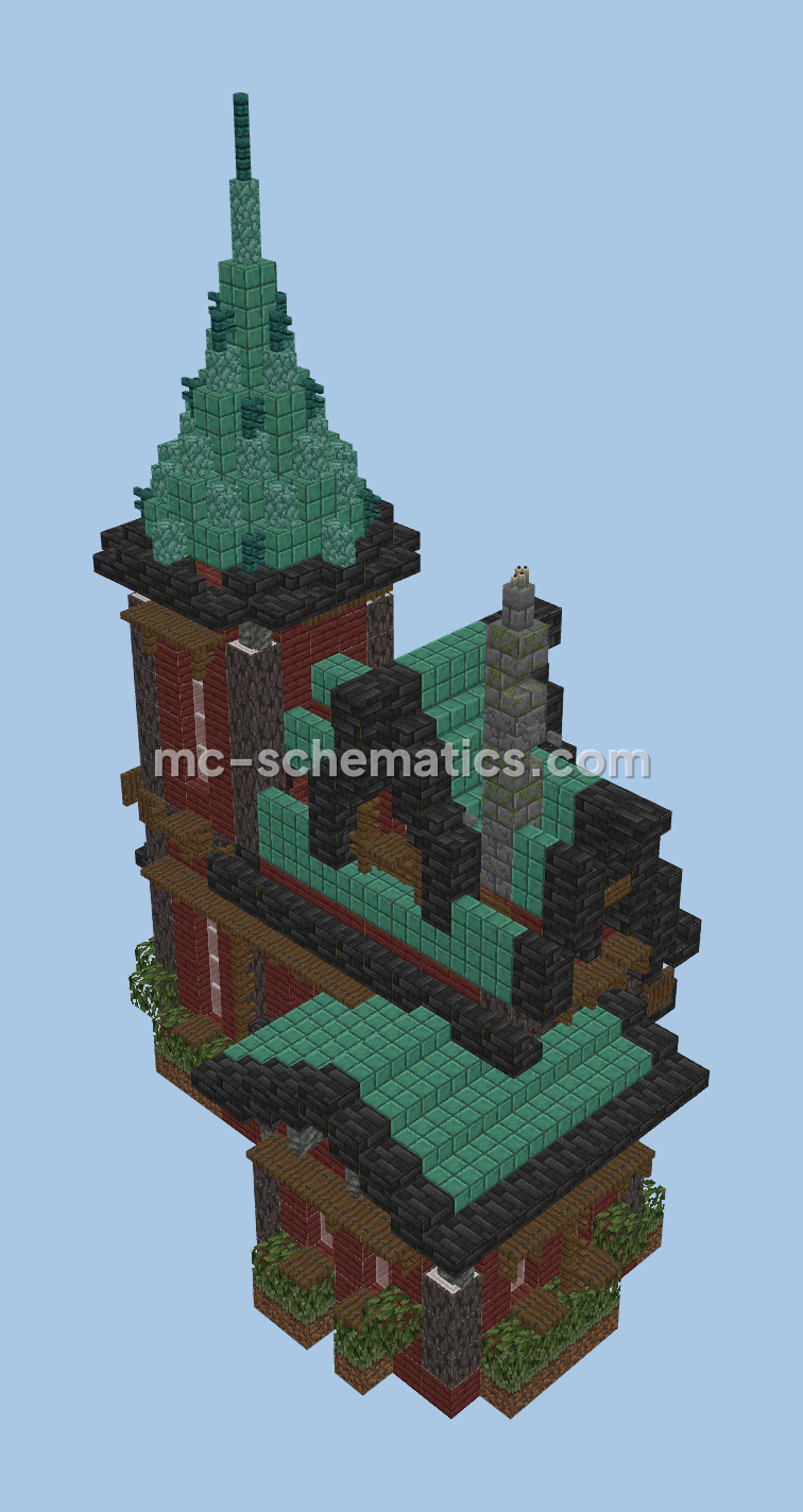 Easy Minecraft Survival Home Minecraft schematic