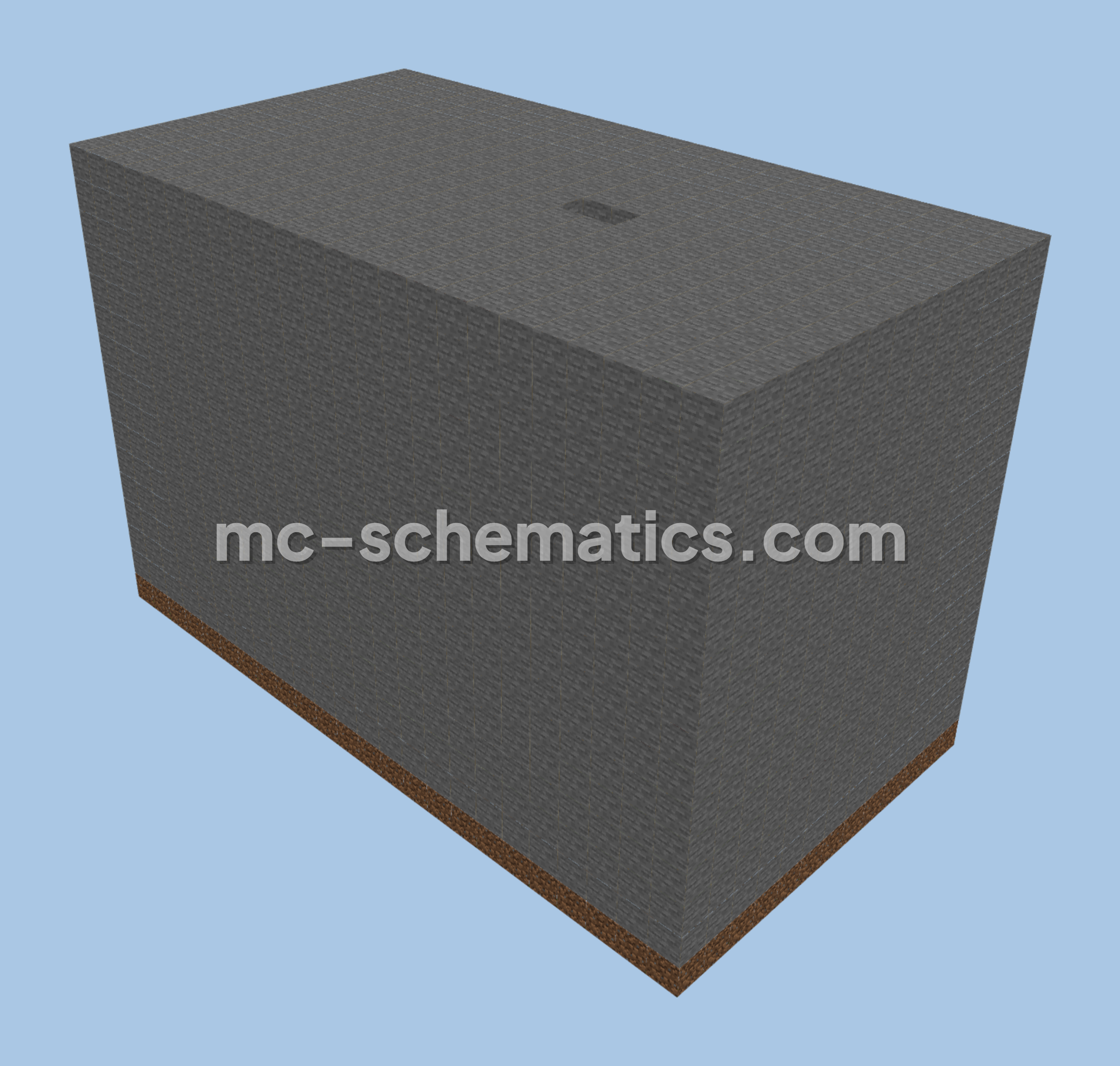 Simple TNT Player Launcher Minecraft schematic preview
