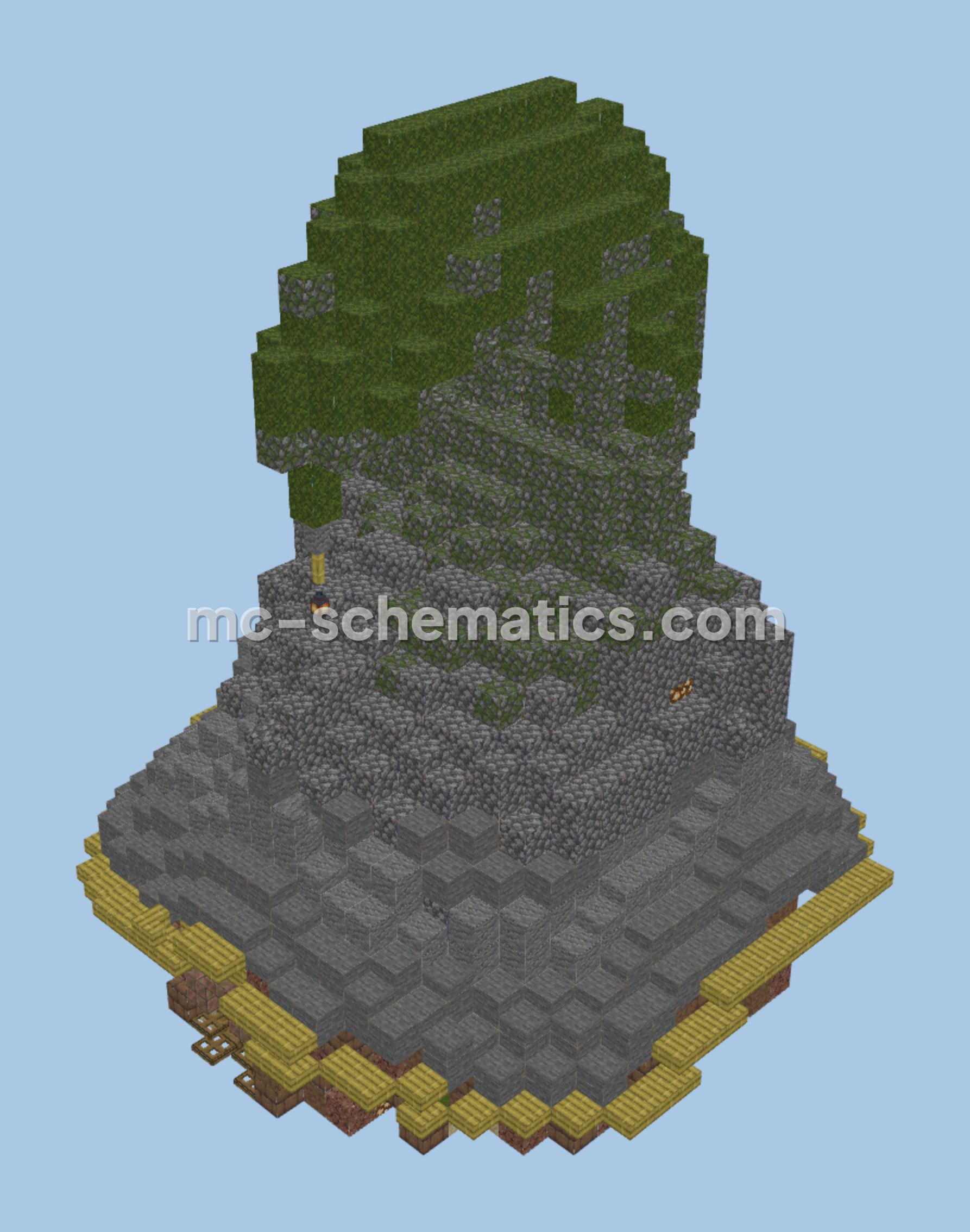 Small Fantasy House Minecraft schematic preview