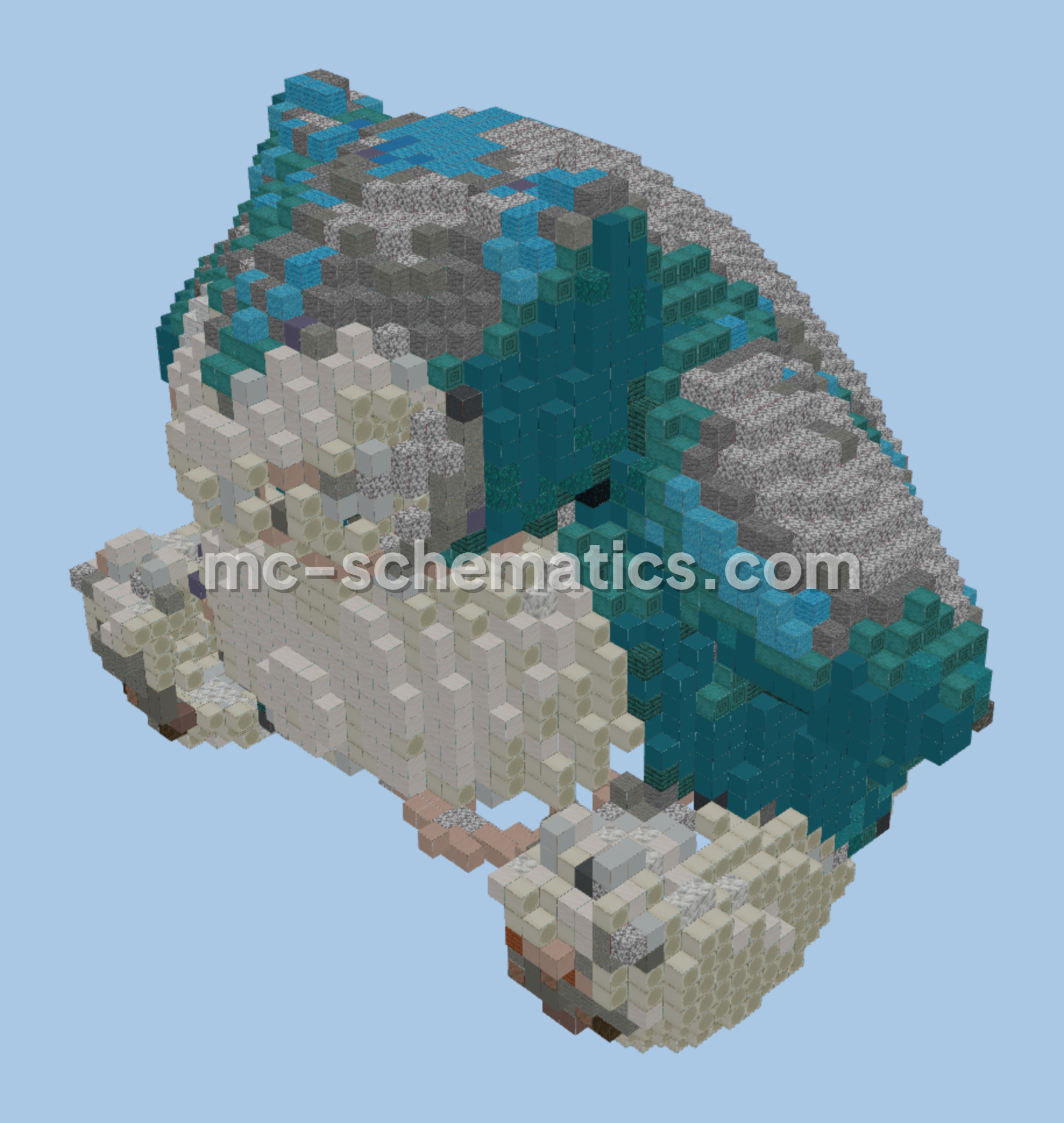 Snorlax Minecraft schematic preview