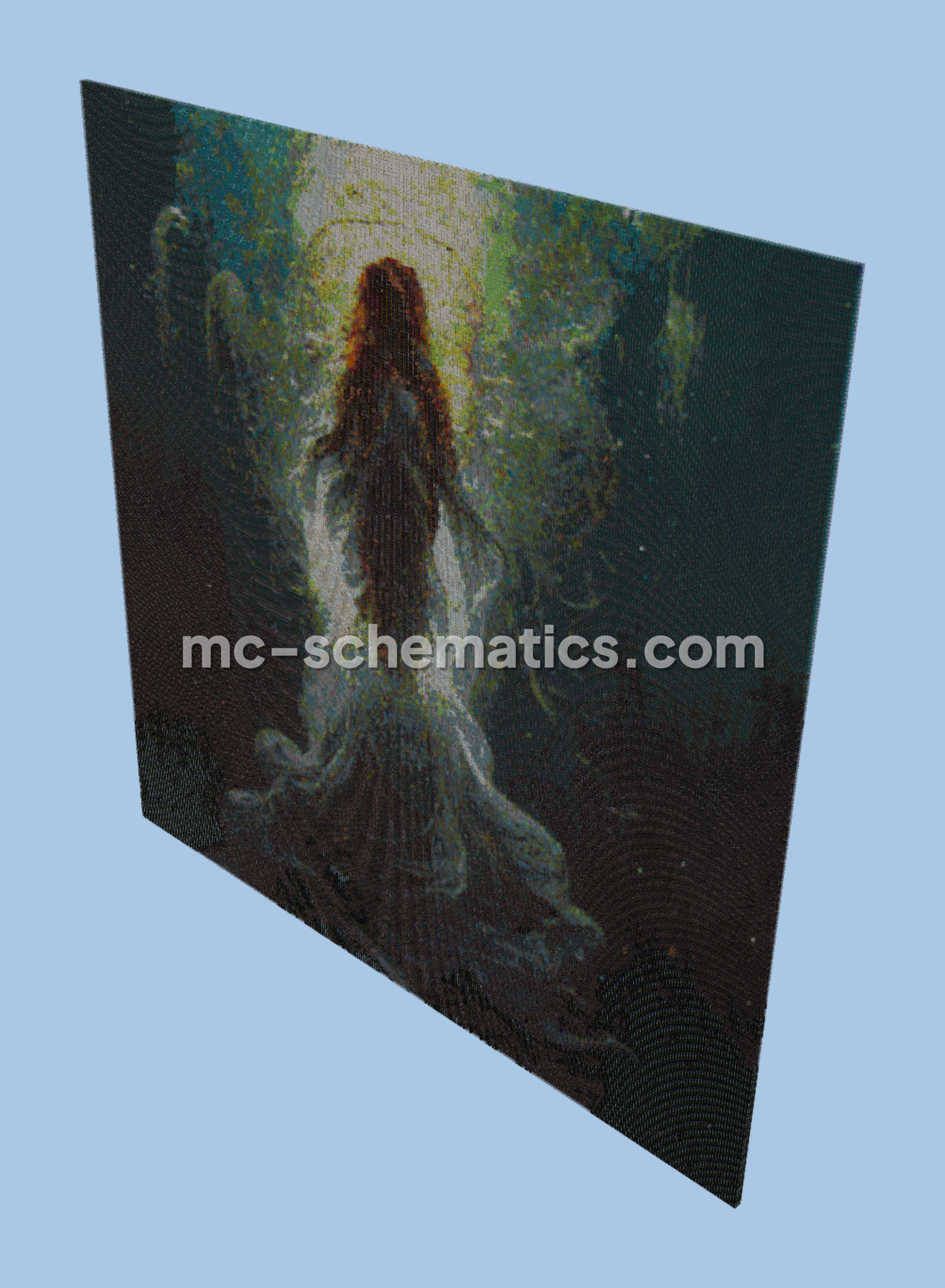 Spiritual Mermaid Minecraft schematic preview