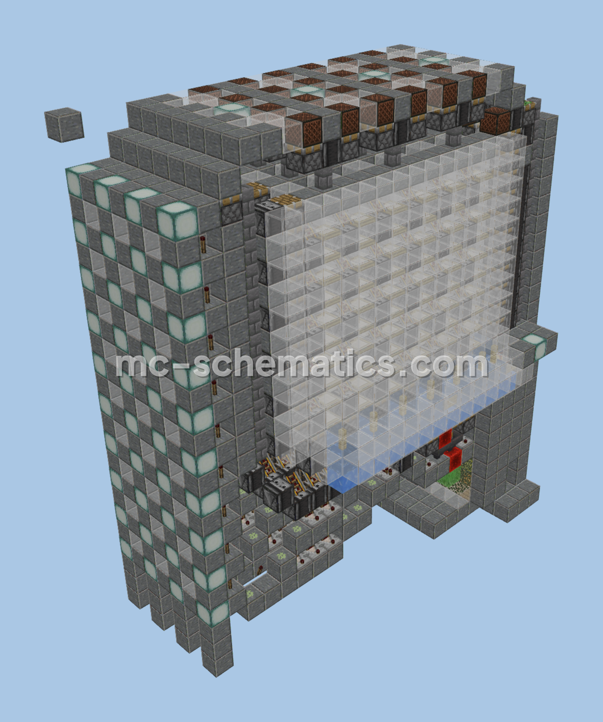 Standard Rail Duplicator Minecraft schematic preview