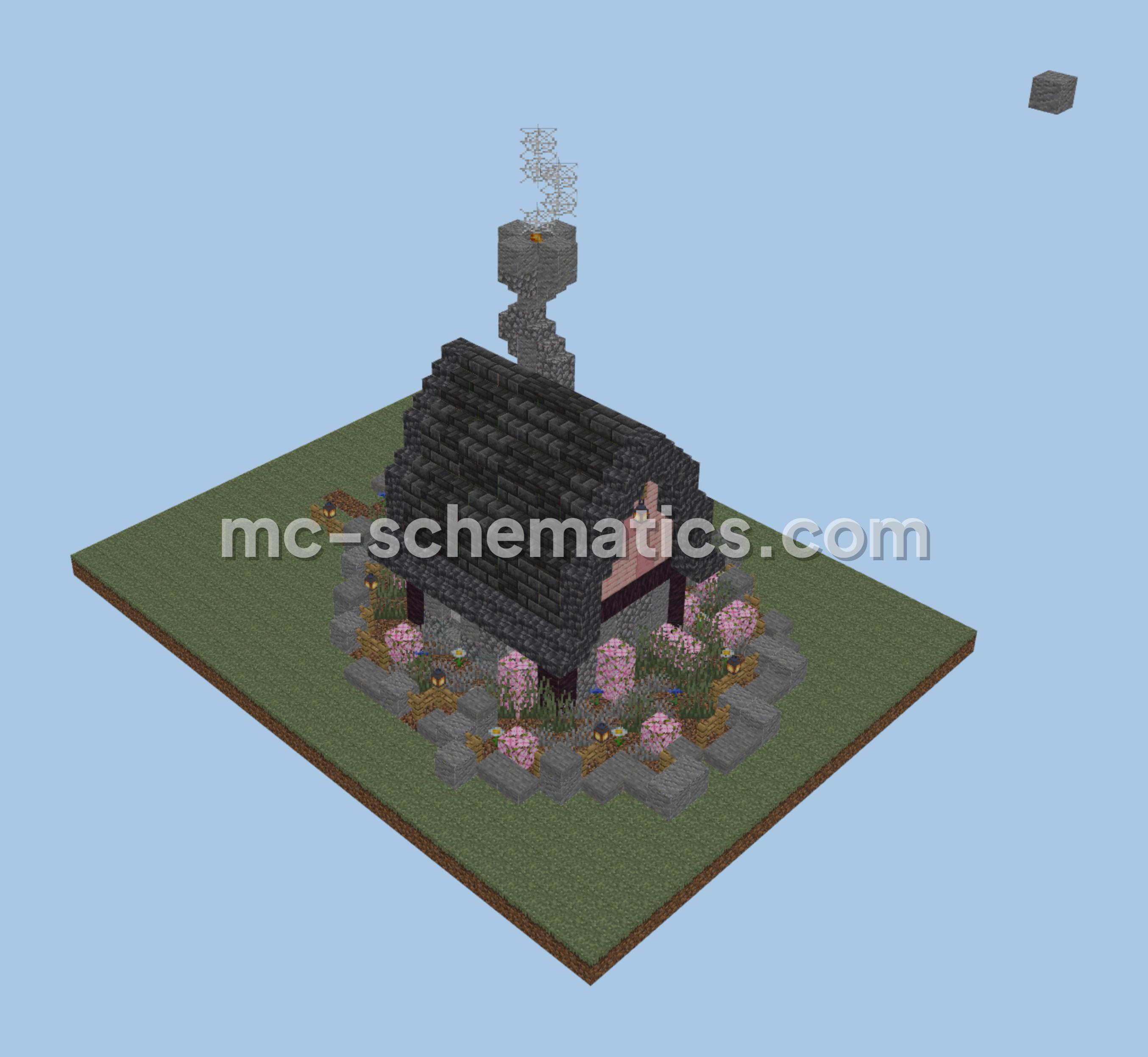 Starter House Three Minecraft schematic preview