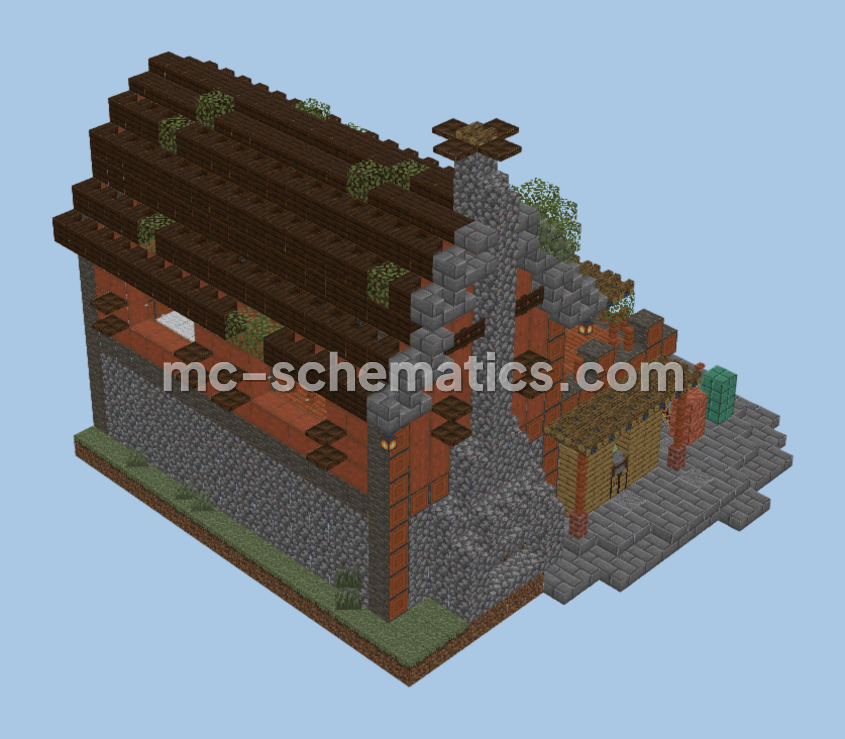 Starter House Minecraft schematic preview