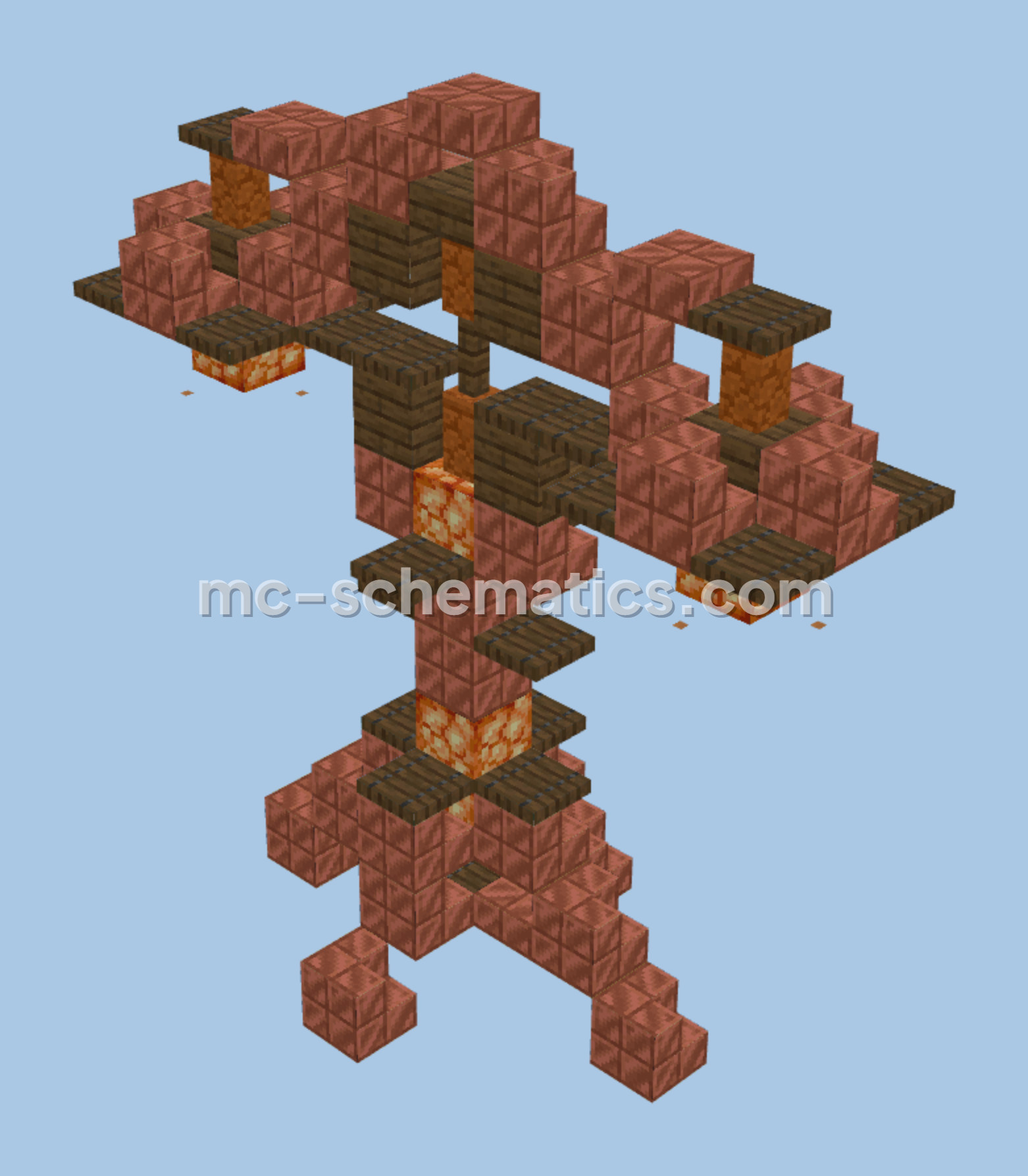 Steampunk Lantern Decoration Minecraft schematic preview