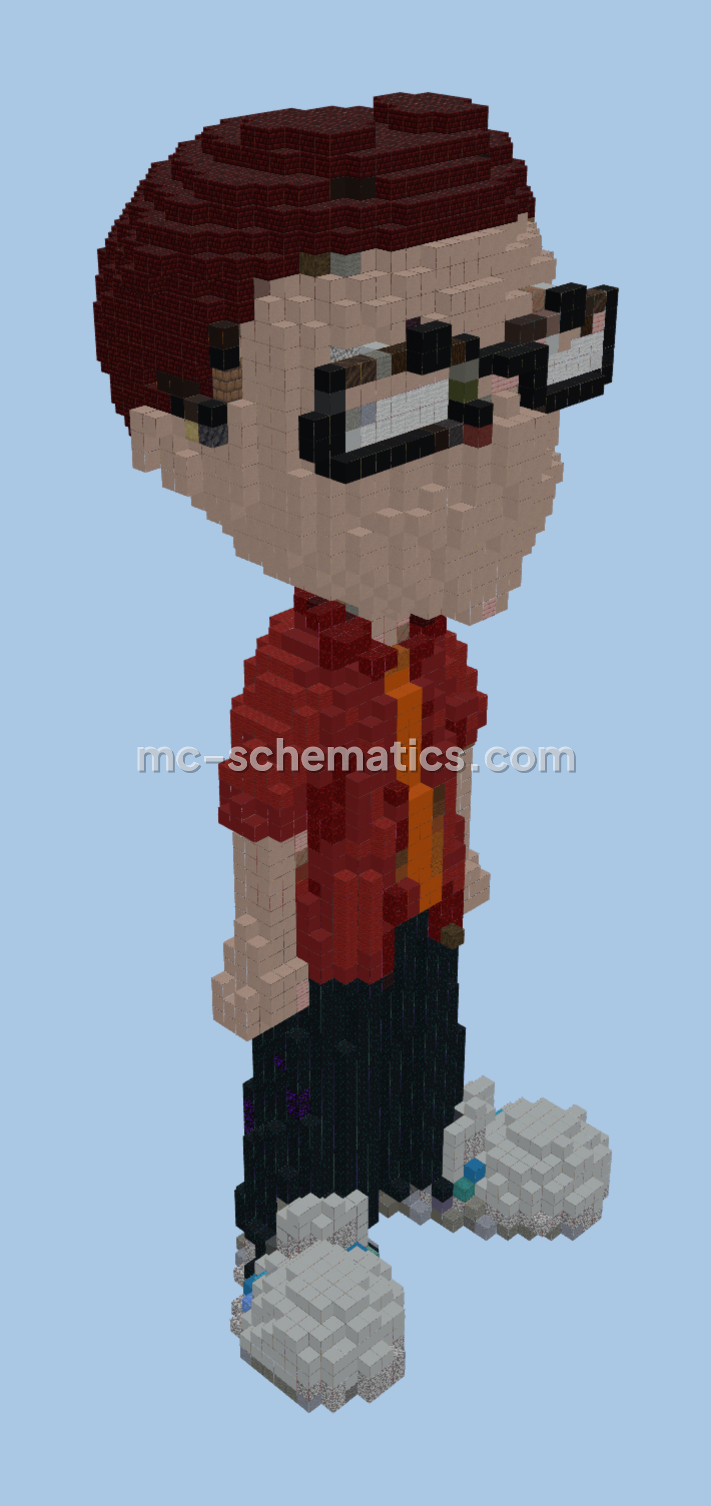 Steve Smith Build Minecraft schematic preview