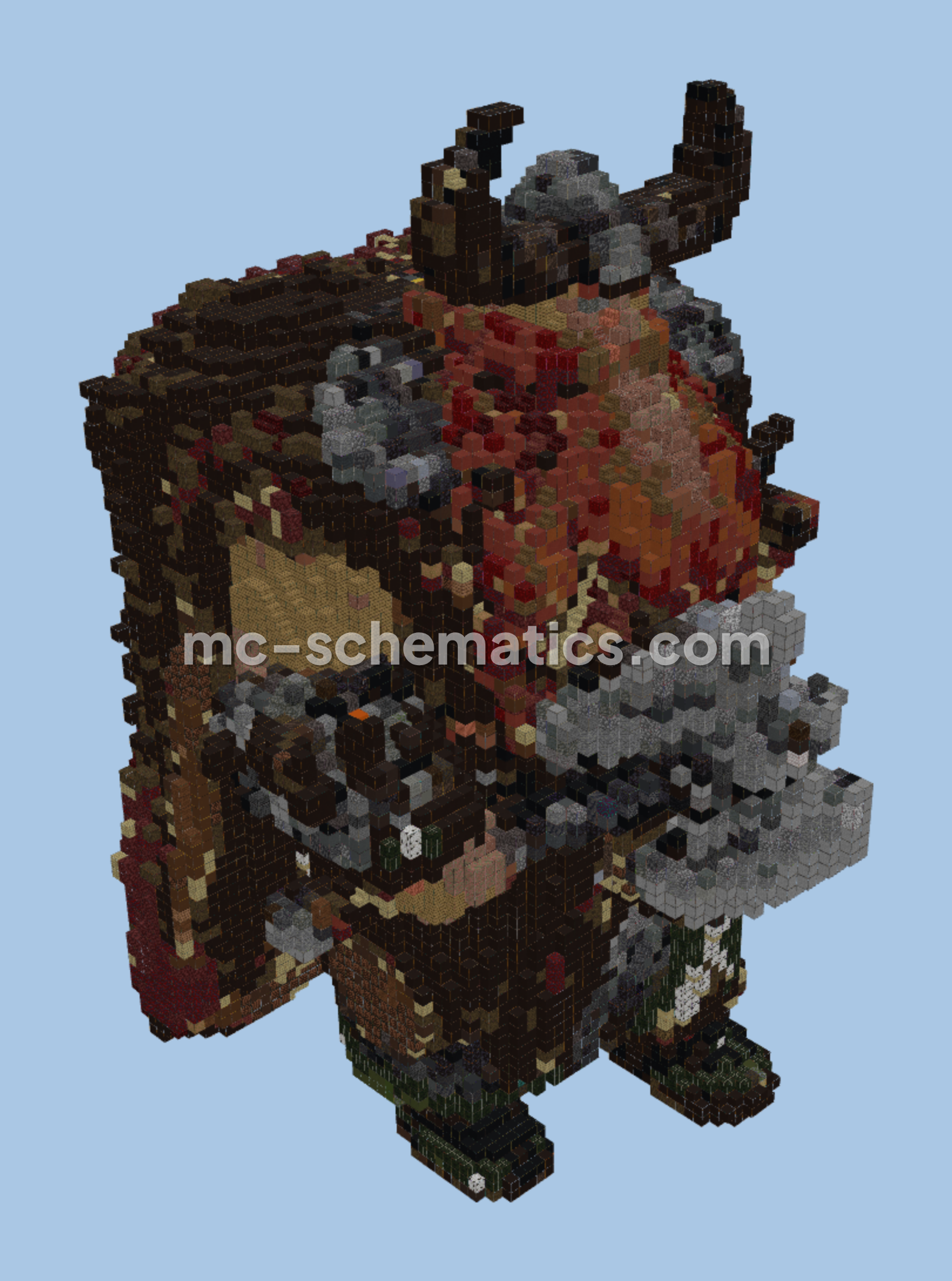 Stoick The Vast Minecraft Build Minecraft schematic preview
