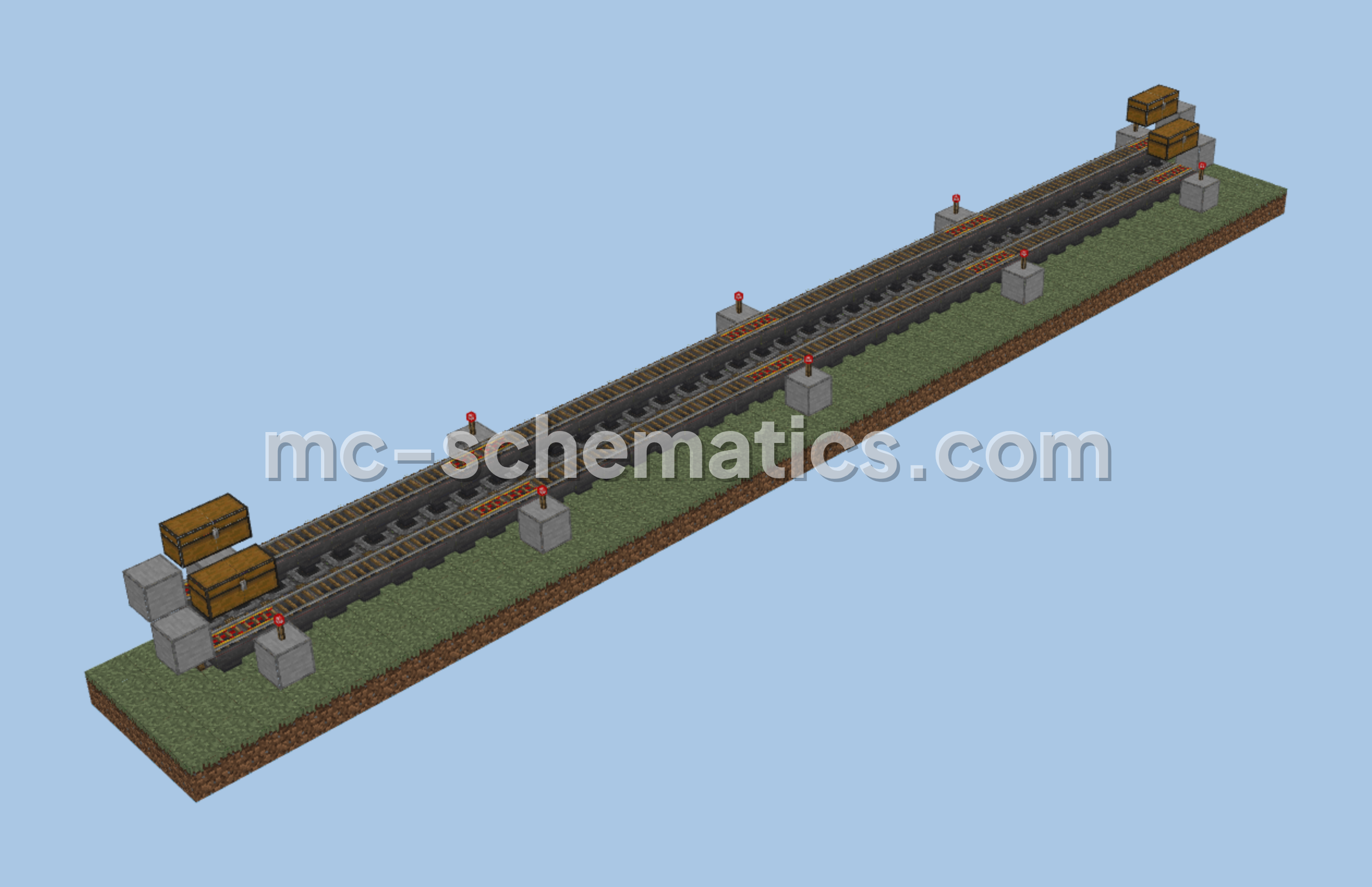 Super Smelter Farm Minecraft schematic preview