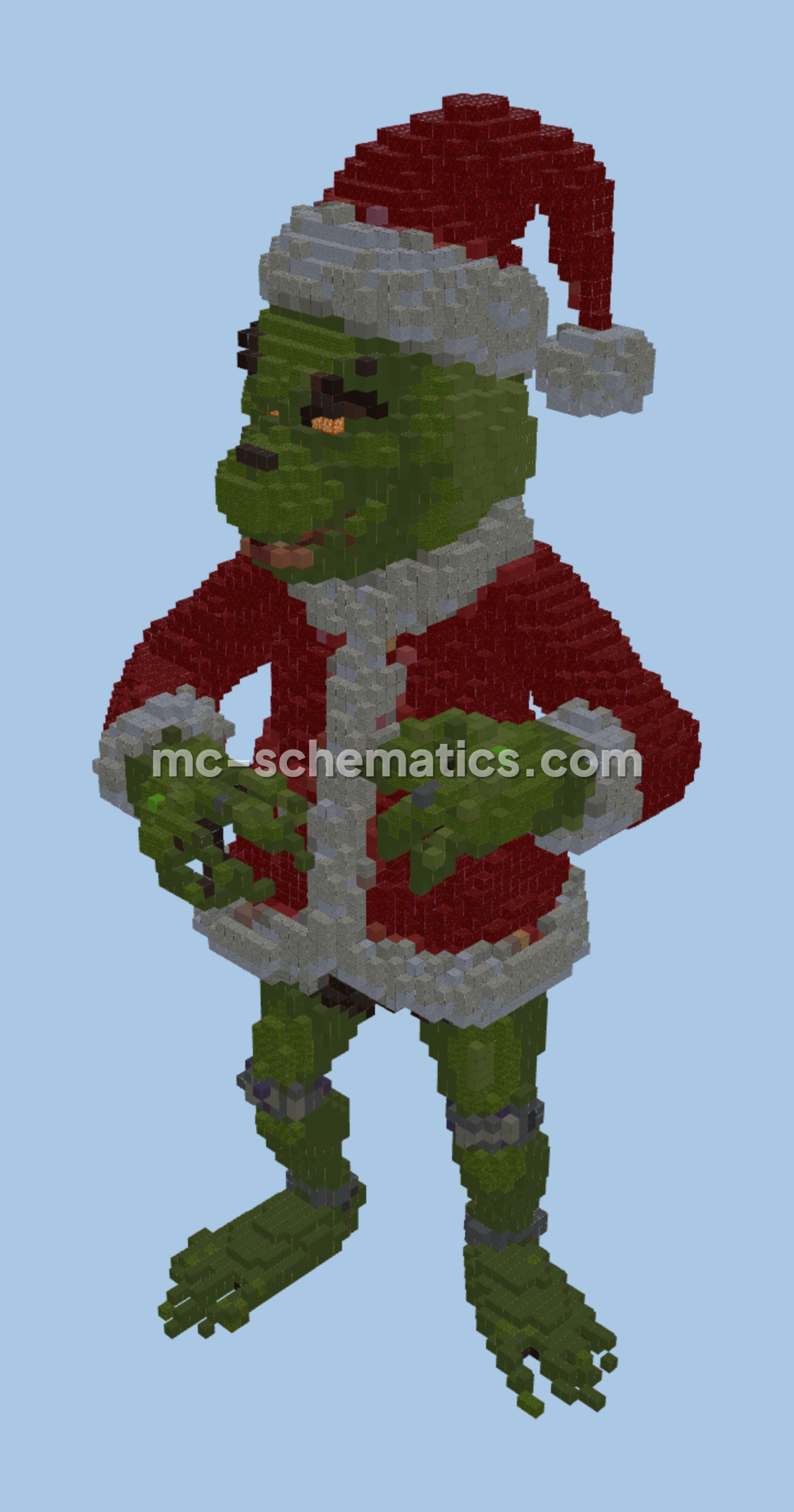 The Grinch Minecraft Build Minecraft schematic preview