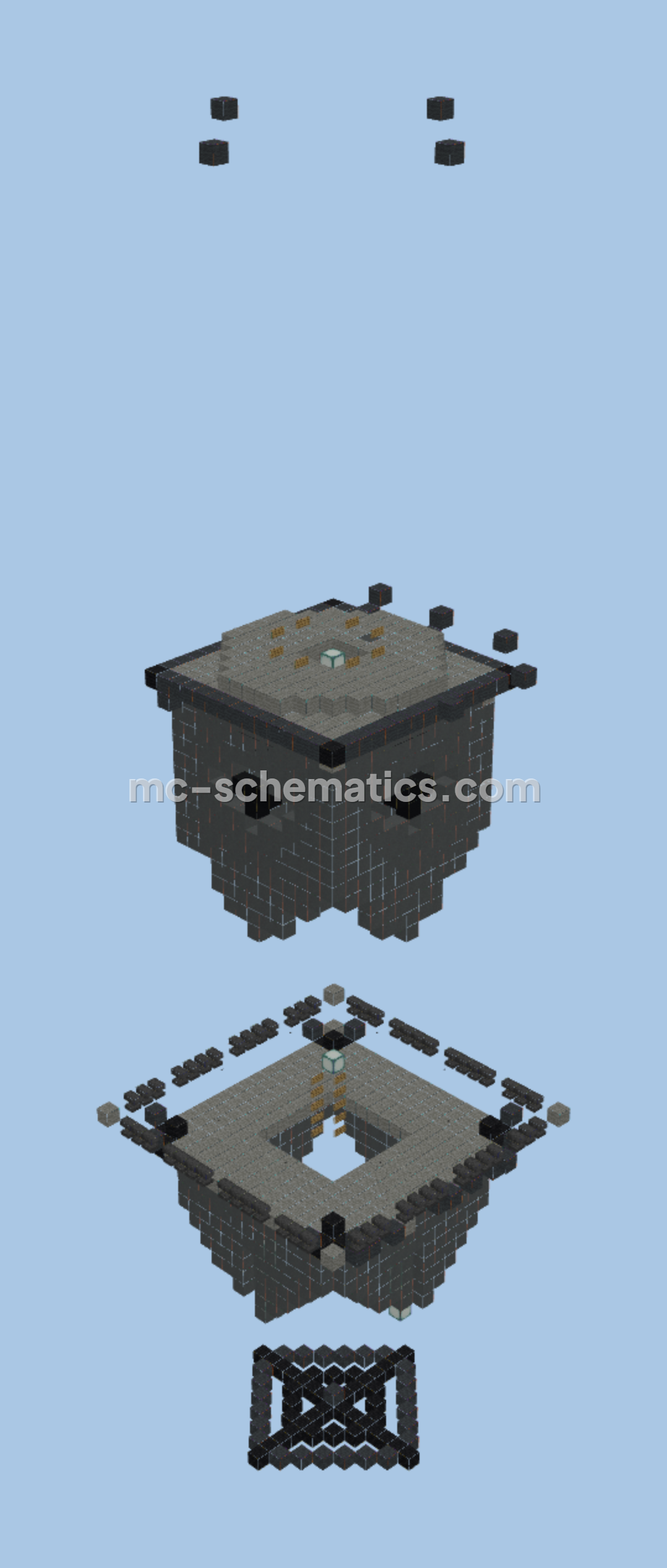 The Pranktriots 2 Build Minecraft schematic preview