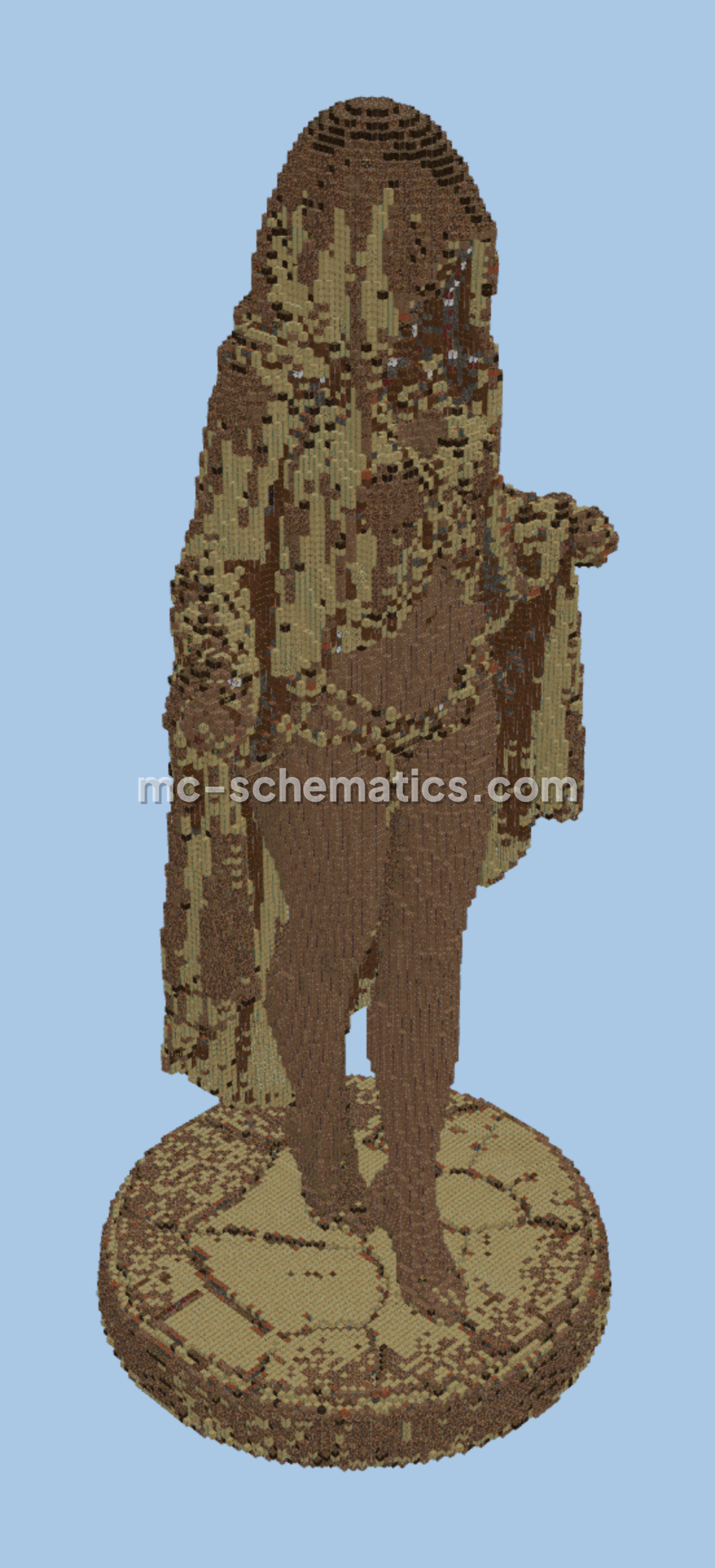 The Veiled Guardian Structure Minecraft schematic preview