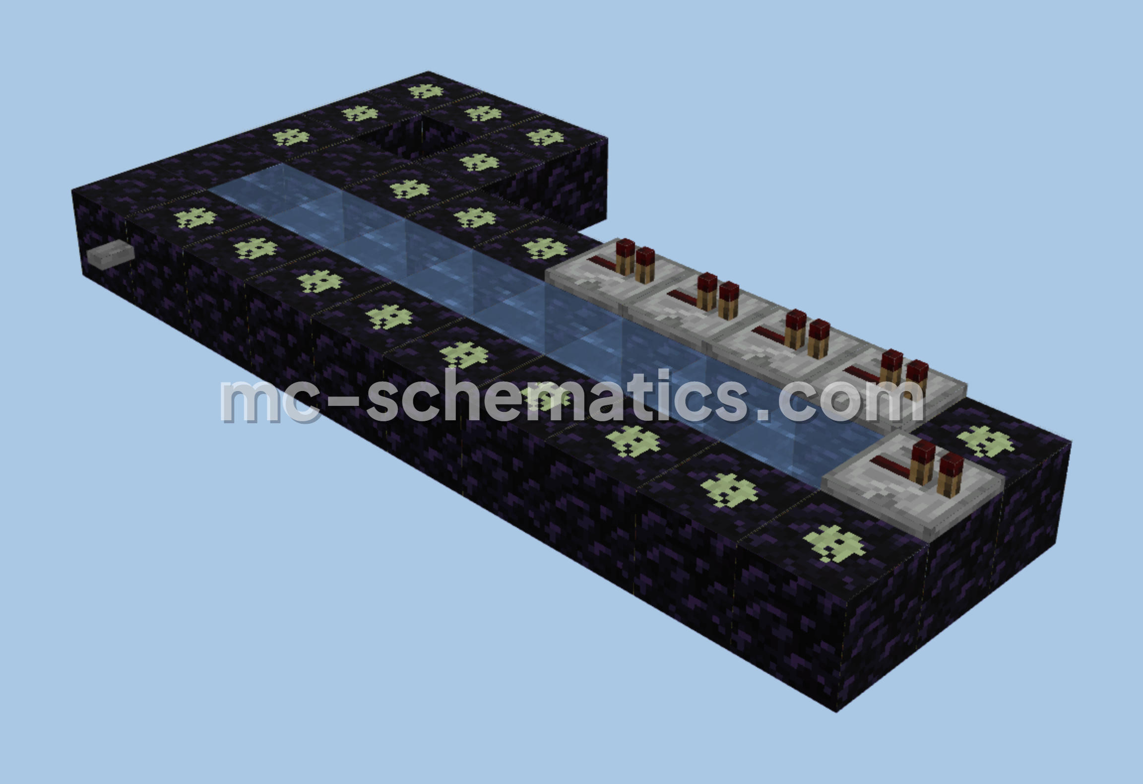 TNT Launcher for Minecraft Fun Minecraft schematic preview