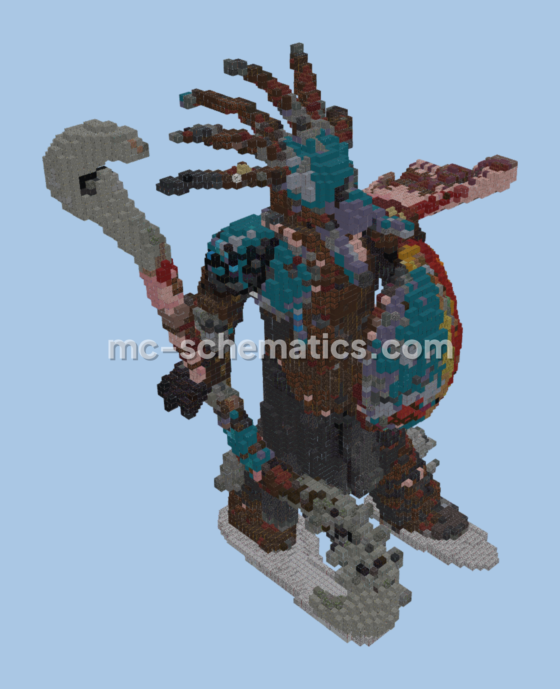 Valka Build Minecraft schematic preview