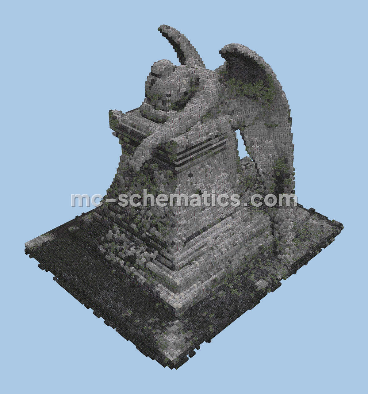 Weeping Angel Statue Minecraft schematic