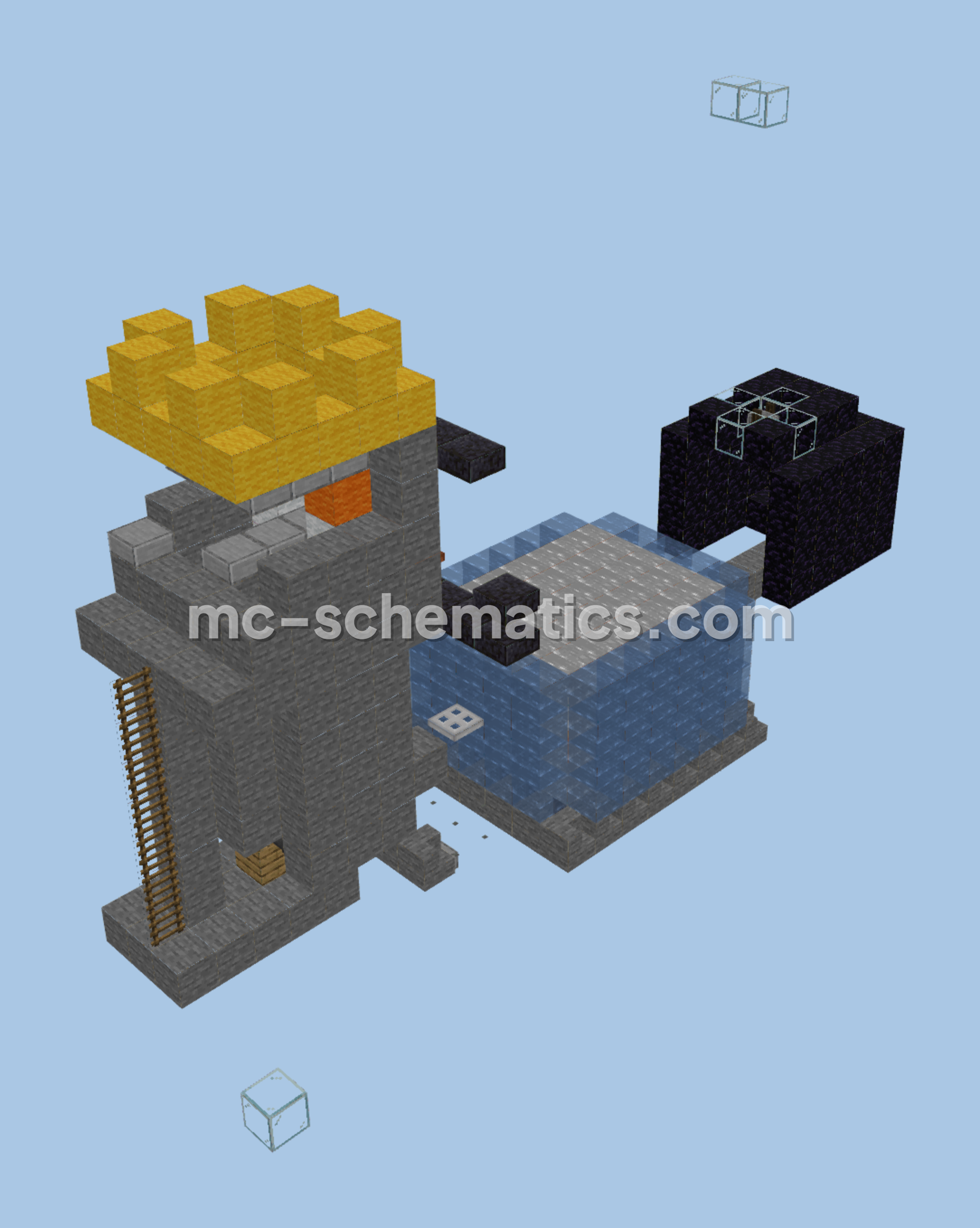 Wither Rose Farm Minecraft schematic preview