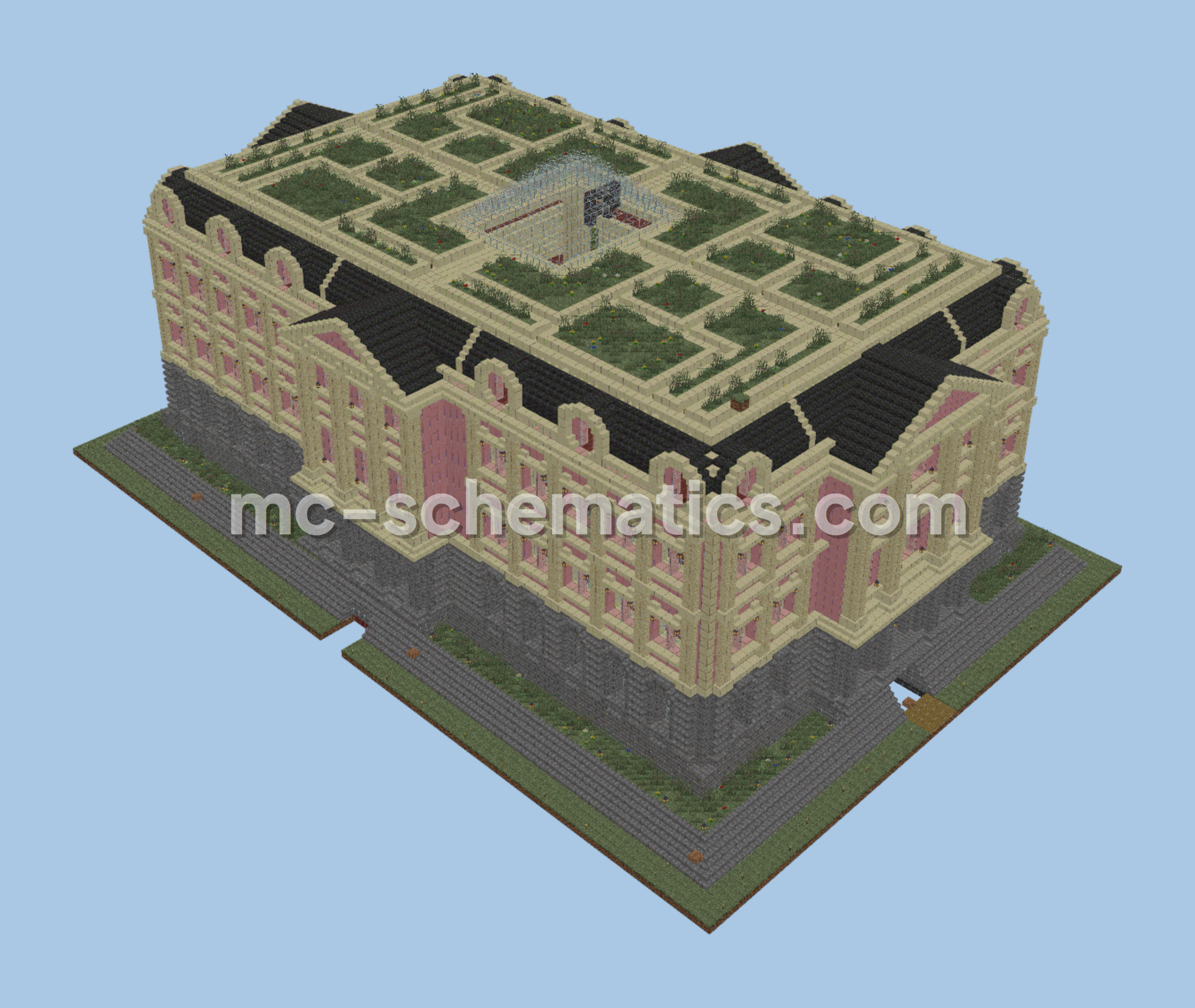 World Relics Museum Build Minecraft schematic preview