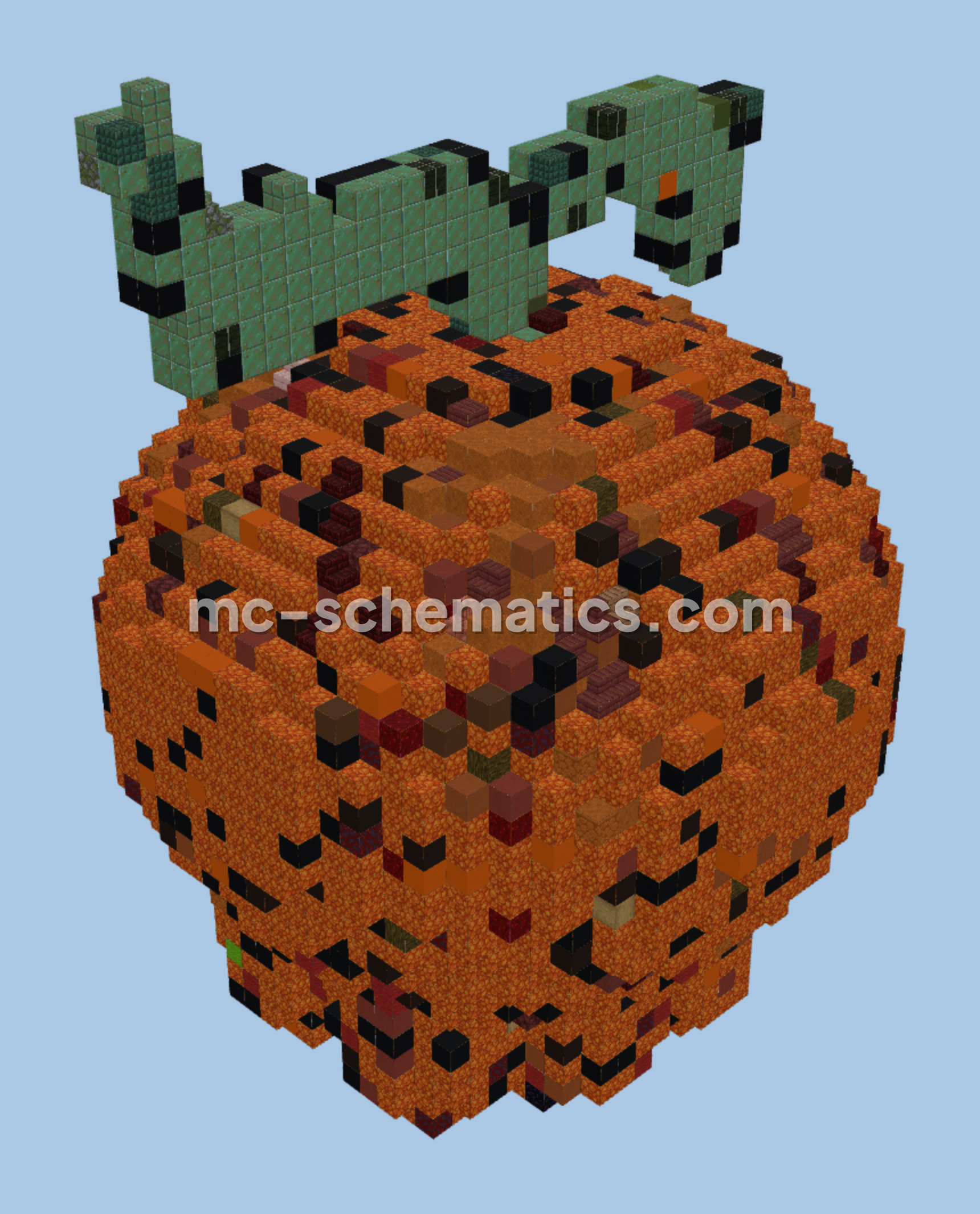 Yomi Yomi No Mi One Piece Structure Minecraft schematic preview