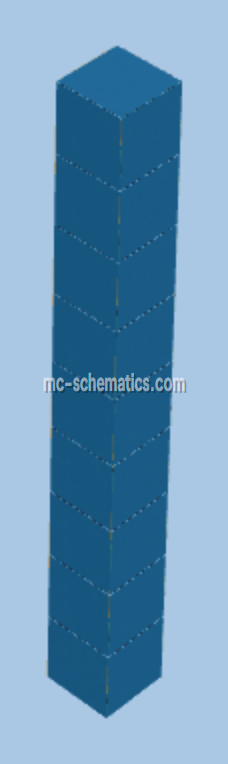 Zombie Statue Minecraft schematic preview