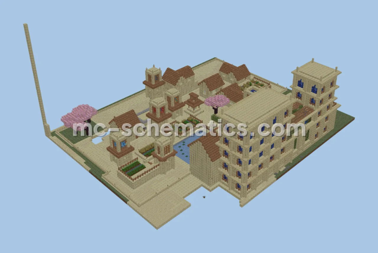 Alhambra Style Desert Village