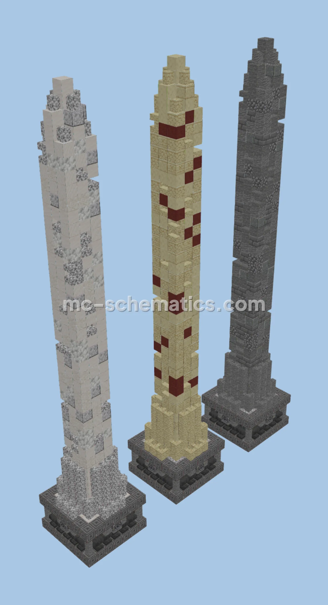 Ancient Obelisk Pack Structure