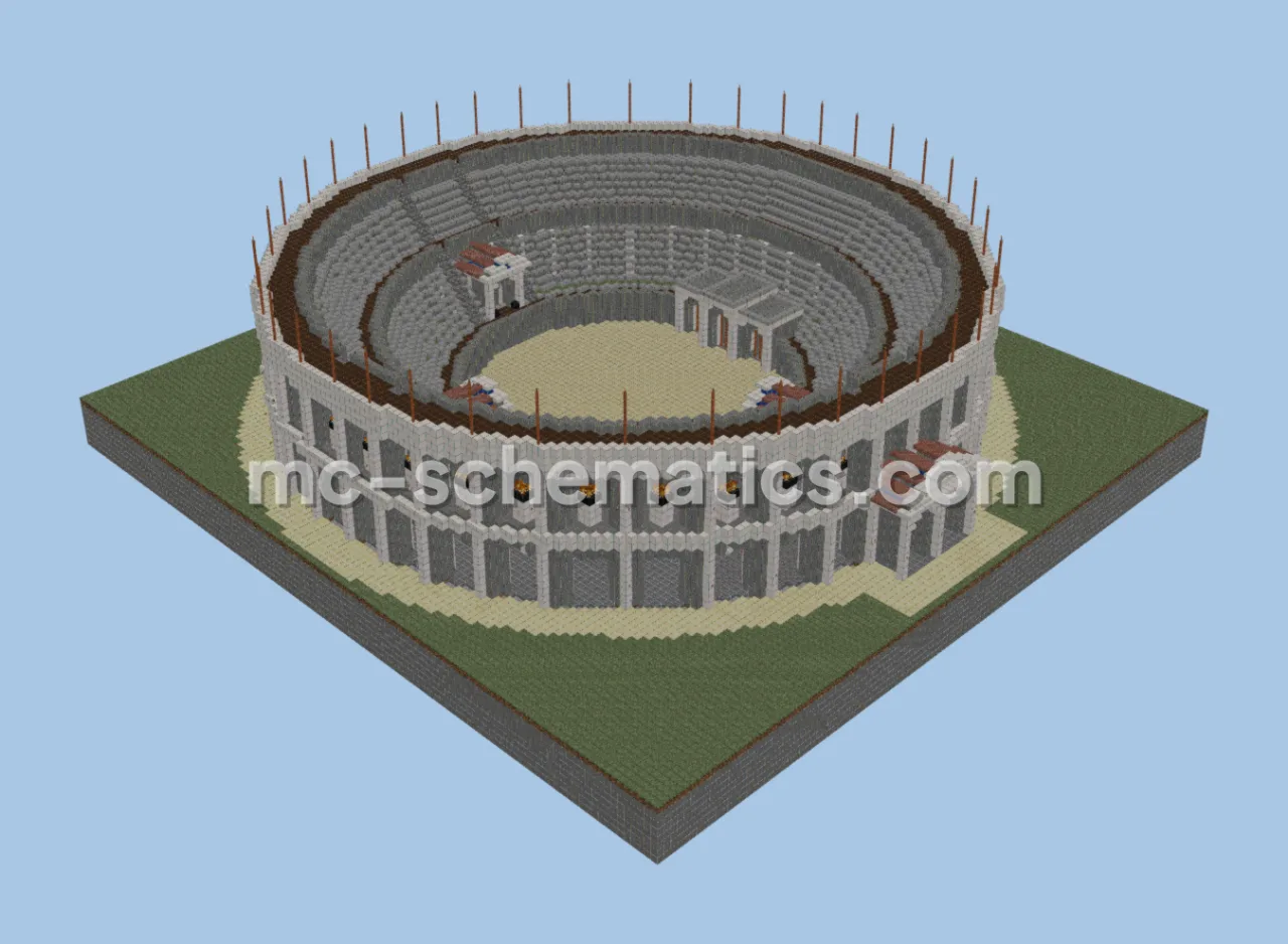 Ancient Roman Colosseum Arena
