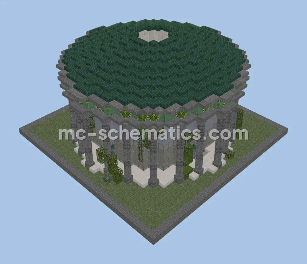 Ancient Roman Temple of the Nature God