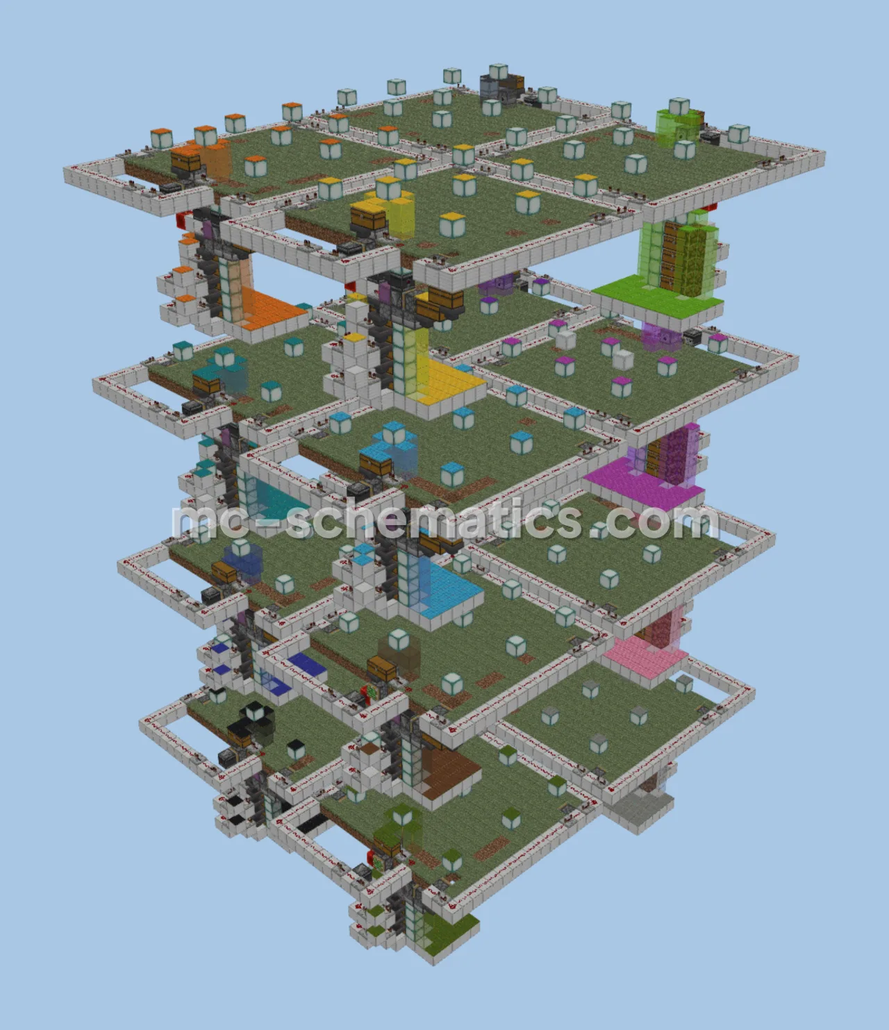 Automated Sheep Farm With Shulker Storage