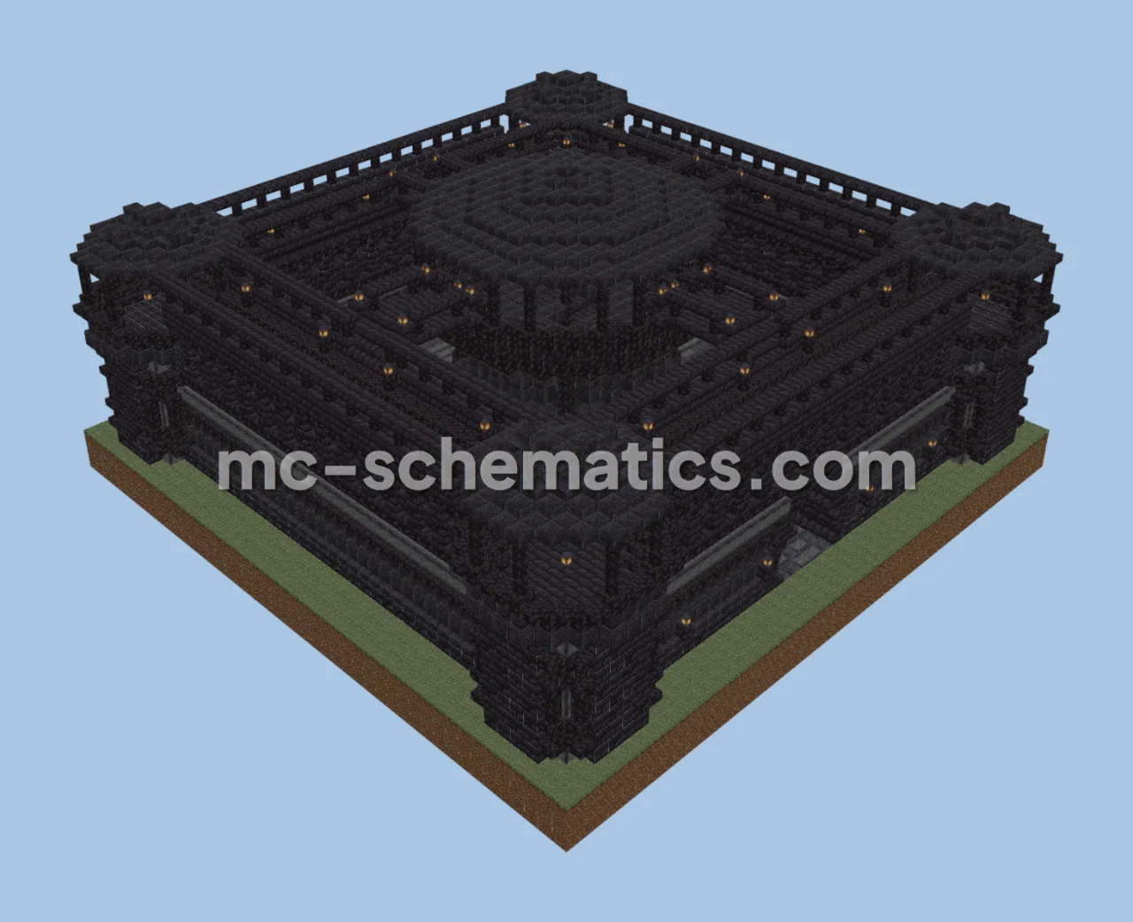 Black Castle Structure