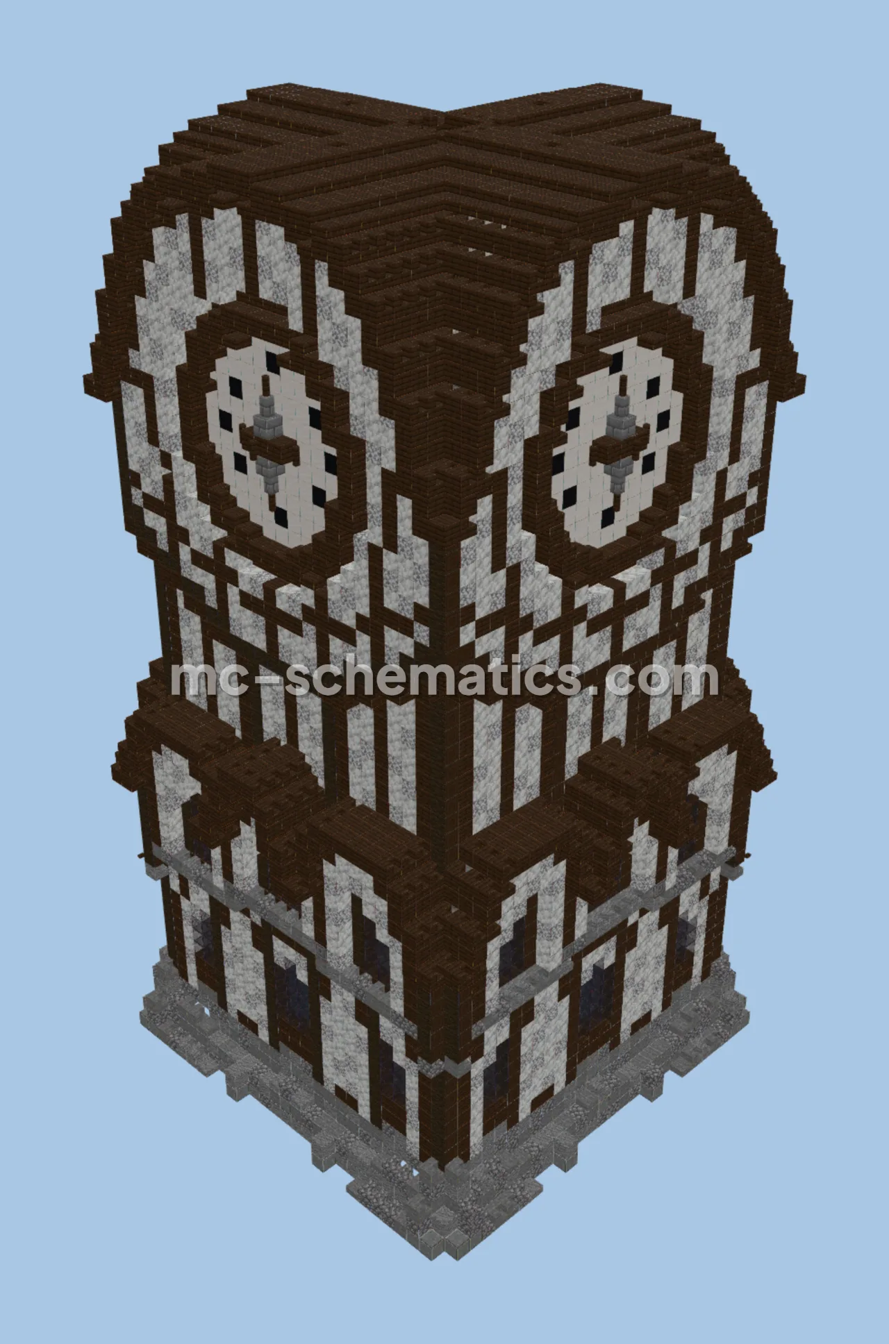 Clock Tower Mob Farm Structure