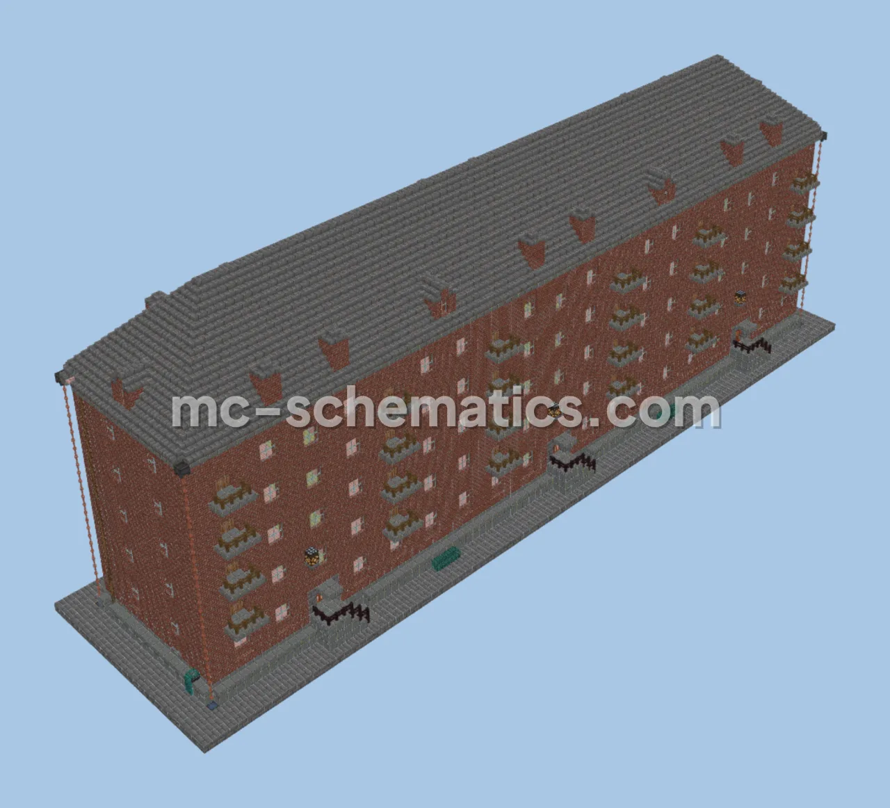 Communist Apartment Block