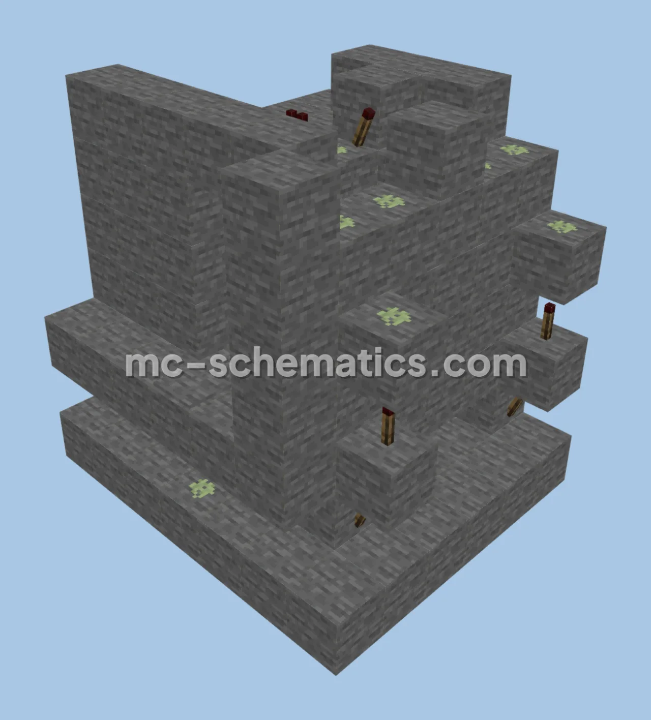 Compact 1x2 Hidden Passage
